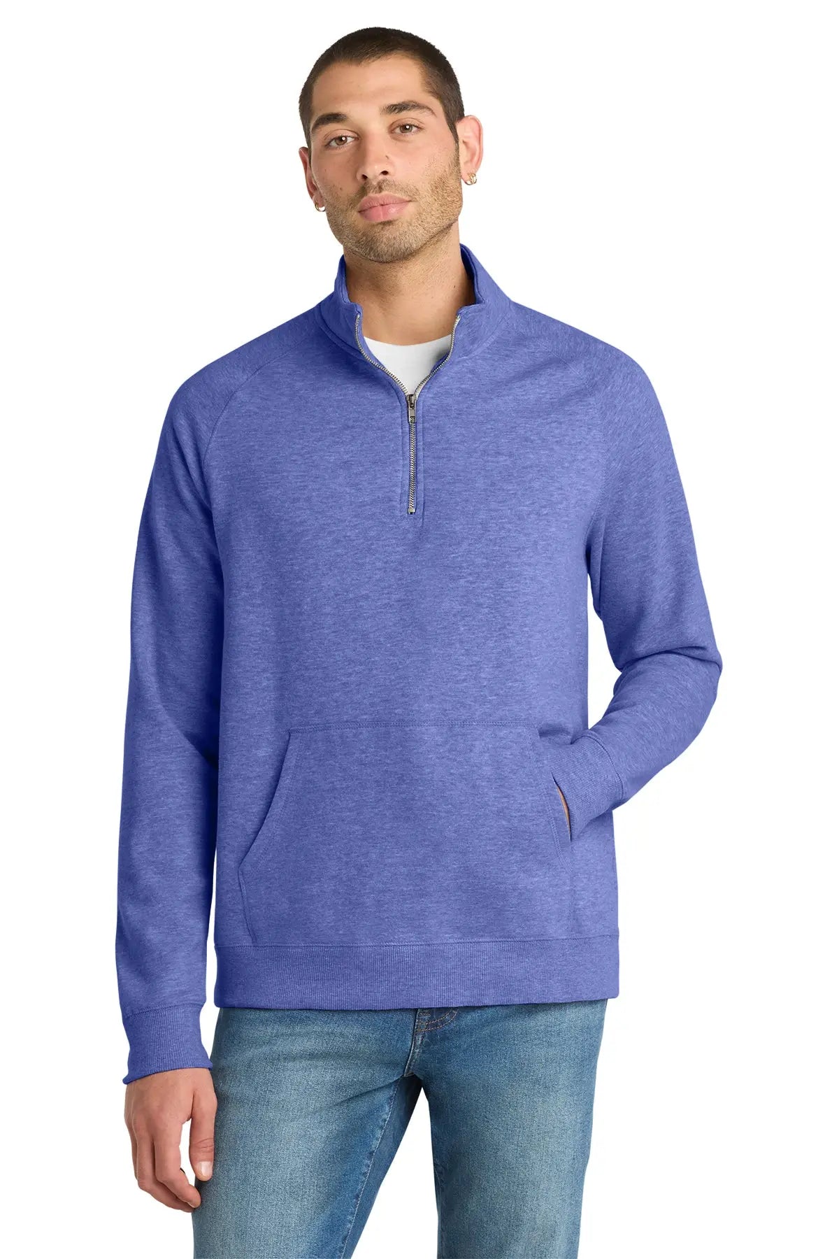 District® Lightweight Fleece 1/4-Zip #DM392 Game Over Merch