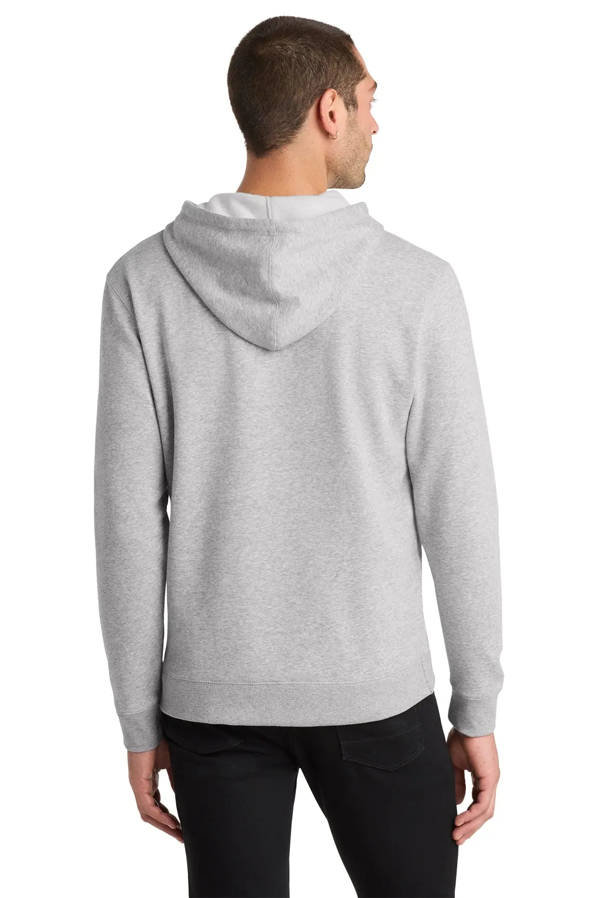 District® Lightweight Fleece Hoodie #DM391