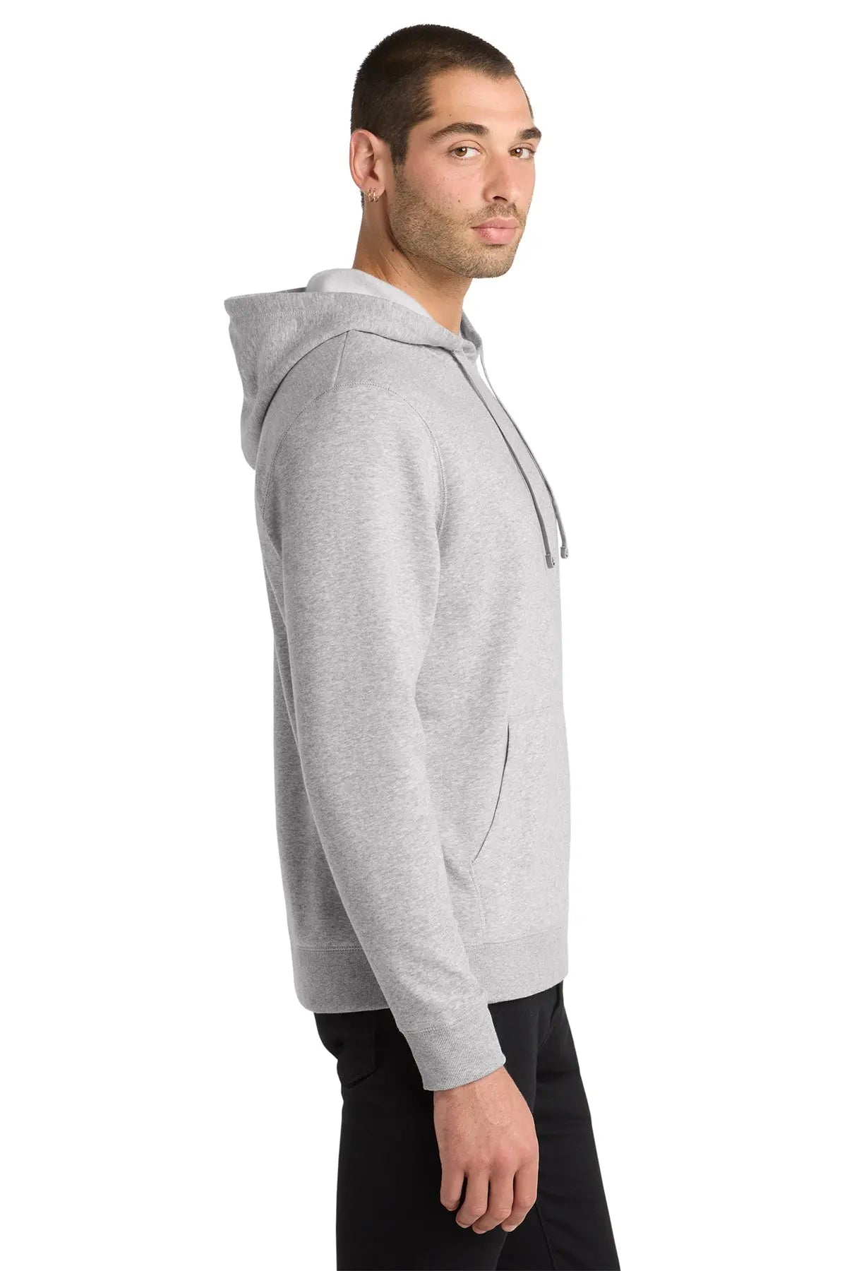 District® Lightweight Fleece Hoodie #DM391