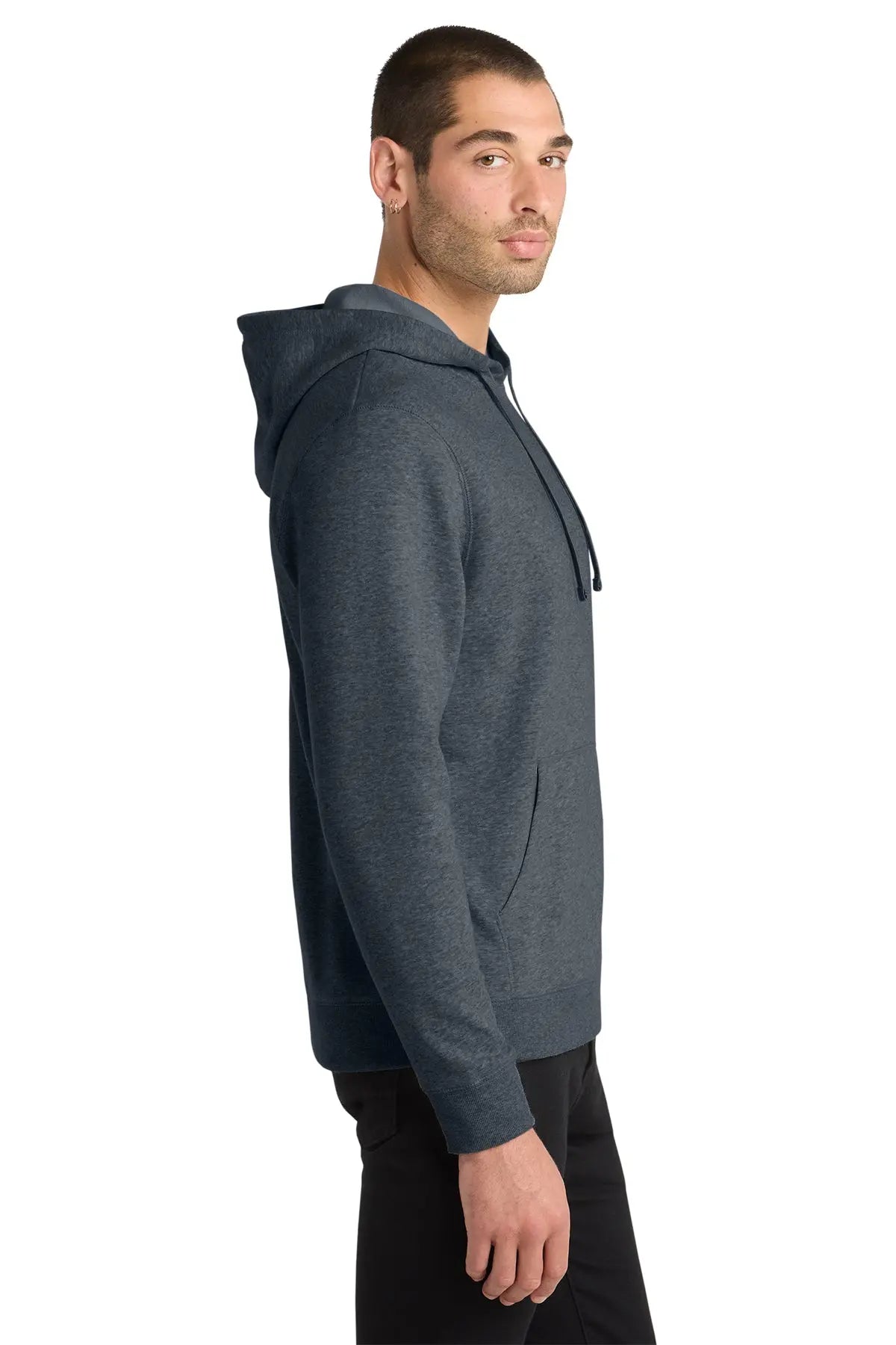 District® Lightweight Fleece Hoodie #DM391