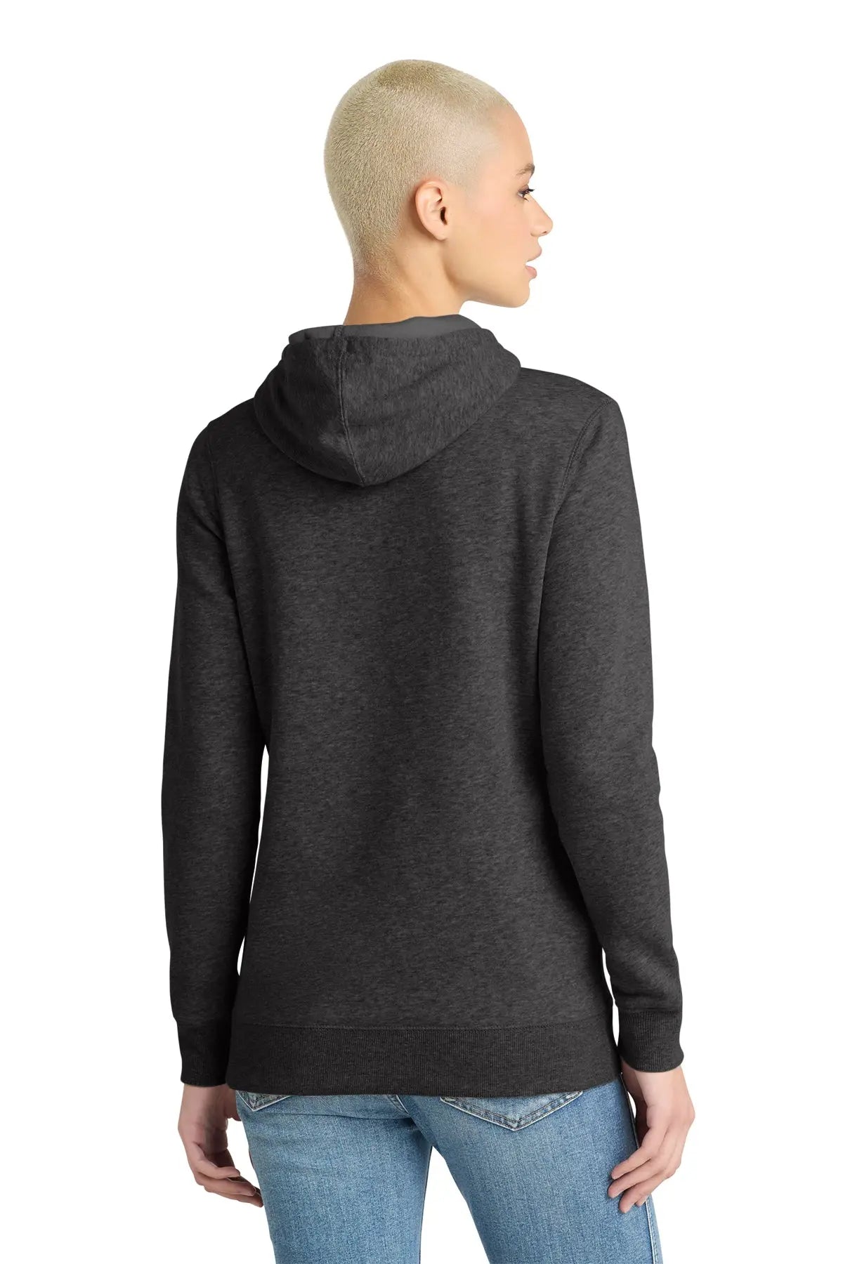 District® Women’s Lightweight Fleece Hoodie #DM493