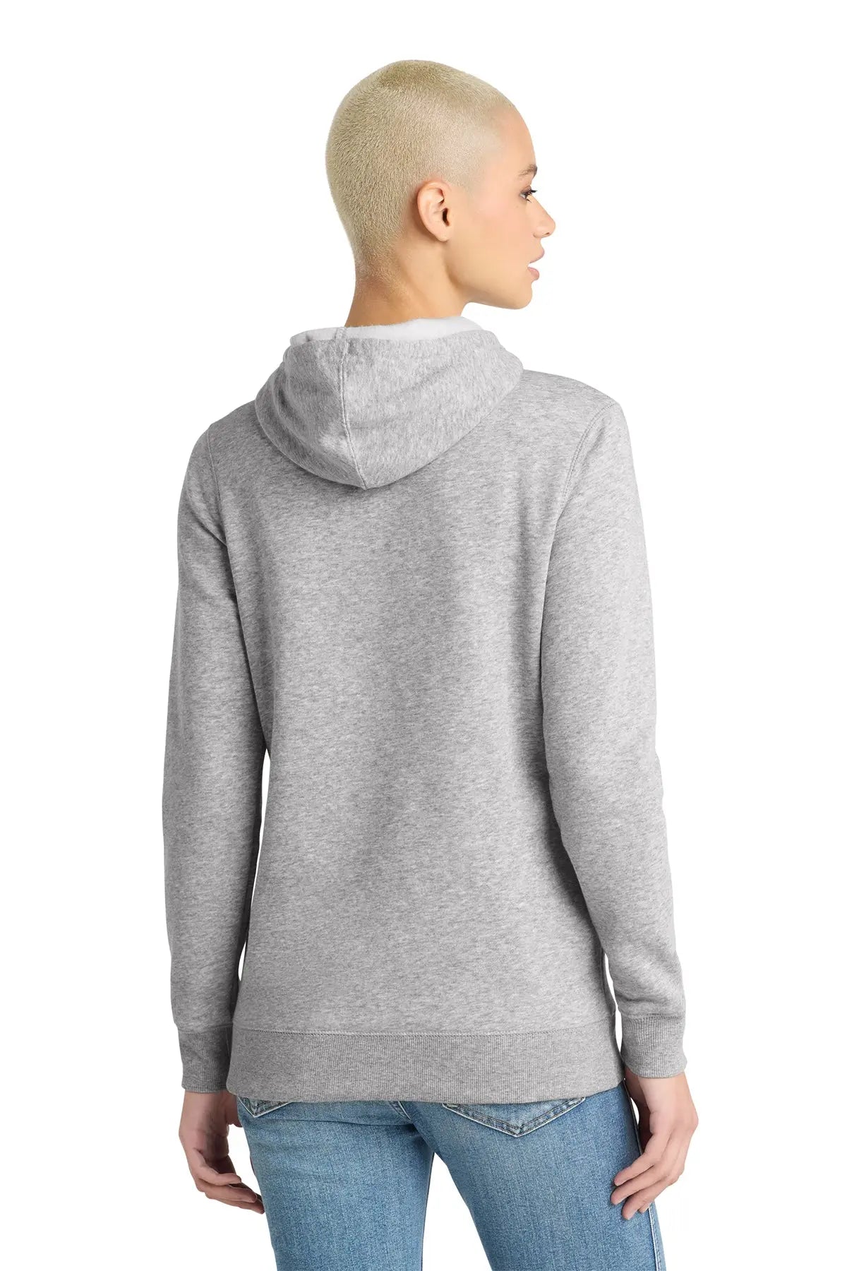 District® Women’s Lightweight Fleece Hoodie #DM493