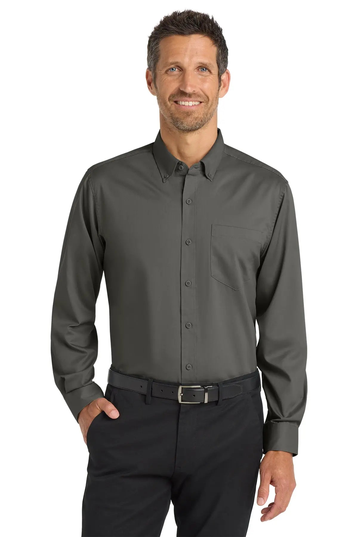 Port Authority® Tall superPro™ Twill Shirt #TS663