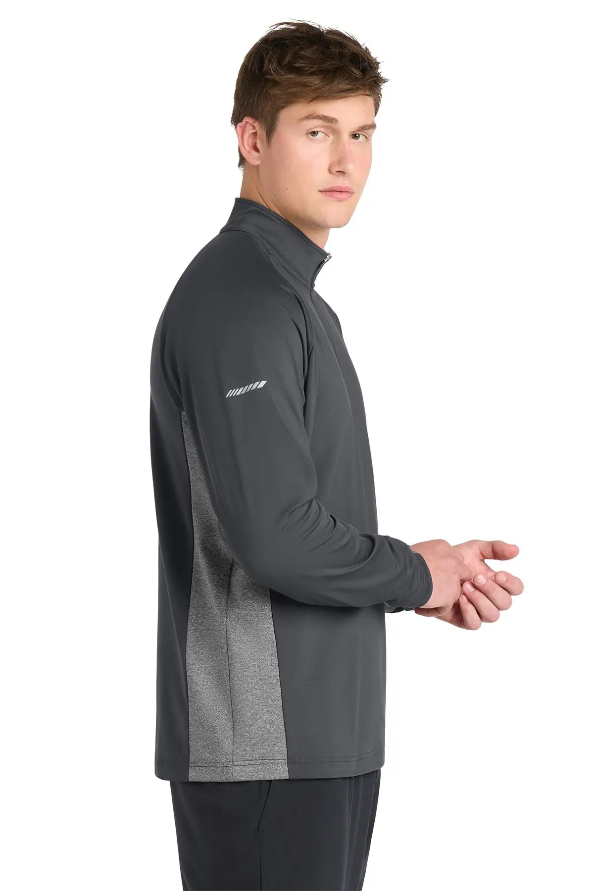 Sport-Tek® Sport-Wick® Stretch Contrast 1/4-Zip Pullover #ST854 Game Over Merch