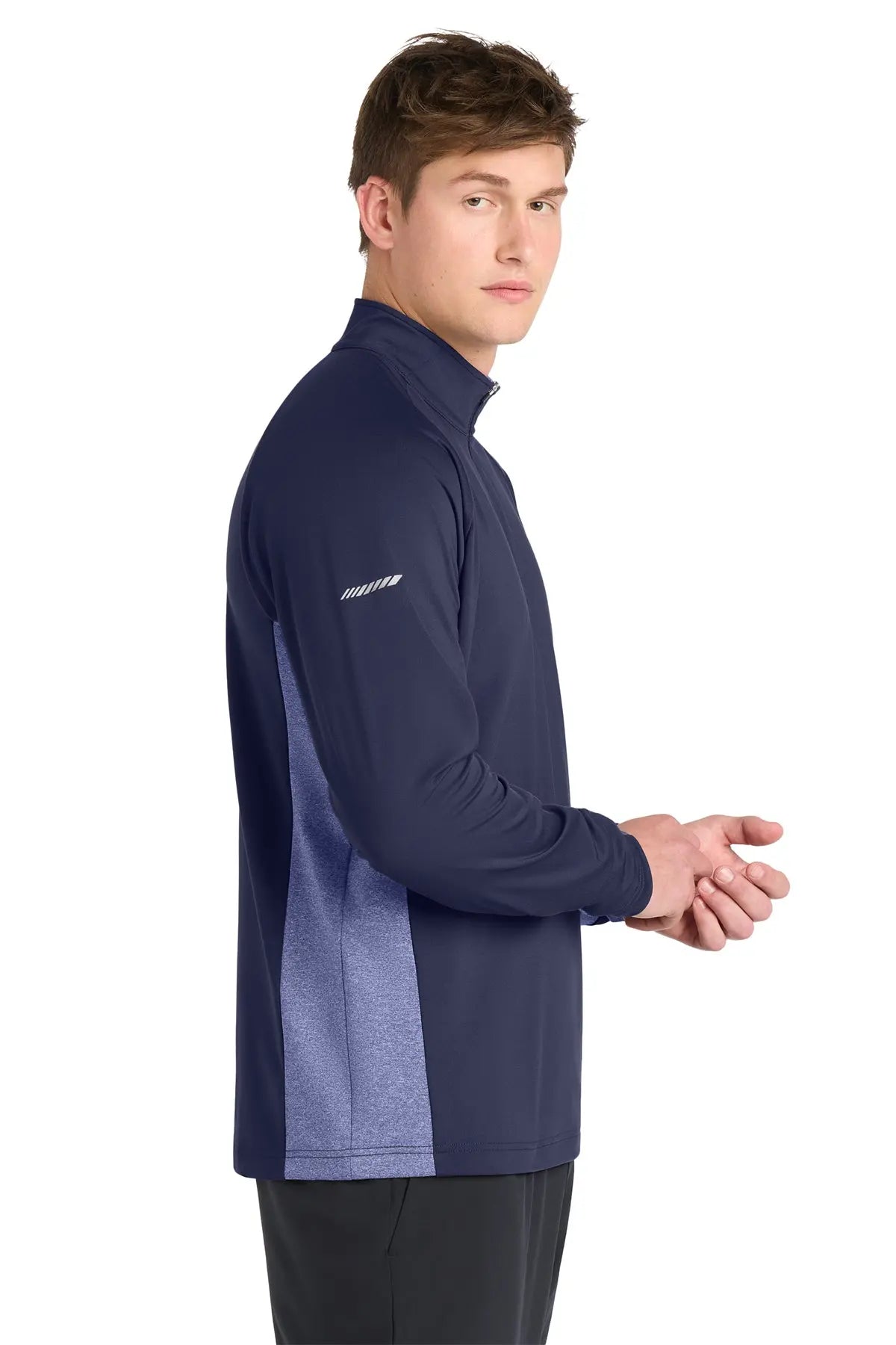 Sport-Tek® Sport-Wick® Stretch Contrast 1/4-Zip Pullover #ST854 Game Over Merch