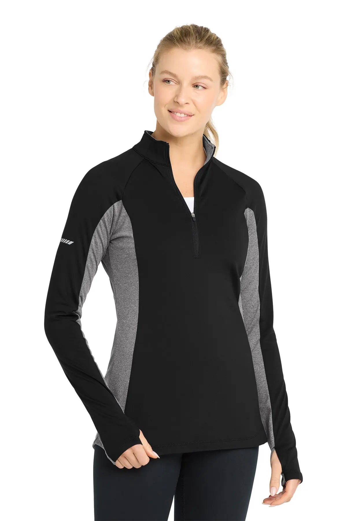 Sport-Tek® Women's Sport-Wick® Stretch Contrast 1/4-Zip Pullover #LST854 Game Over Merch