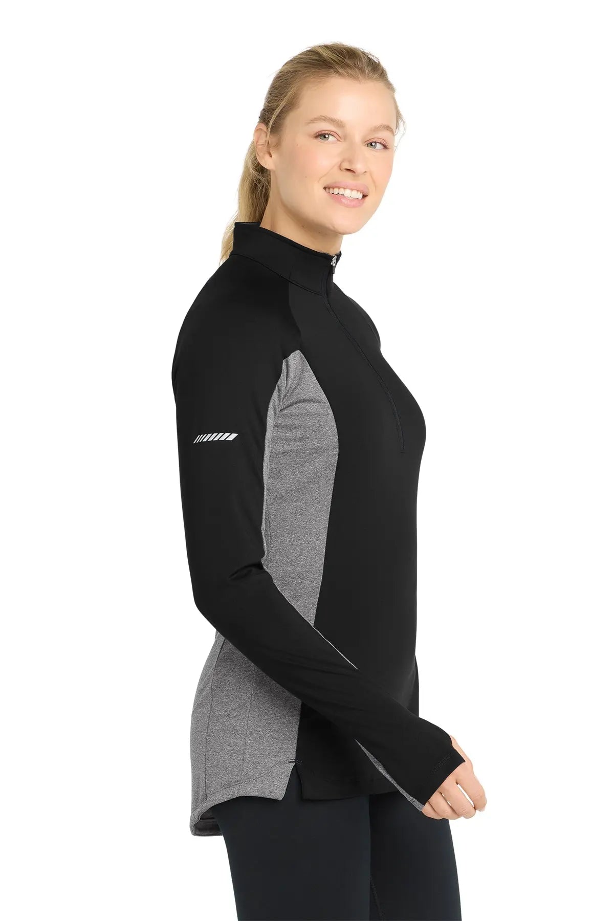 Sport-Tek® Women's Sport-Wick® Stretch Contrast 1/4-Zip Pullover #LST854 Game Over Merch