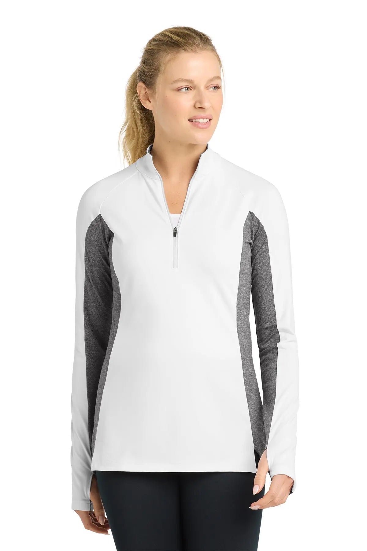 Sport-Tek® Women's Sport-Wick® Stretch Contrast 1/4-Zip Pullover #LST854 Game Over Merch