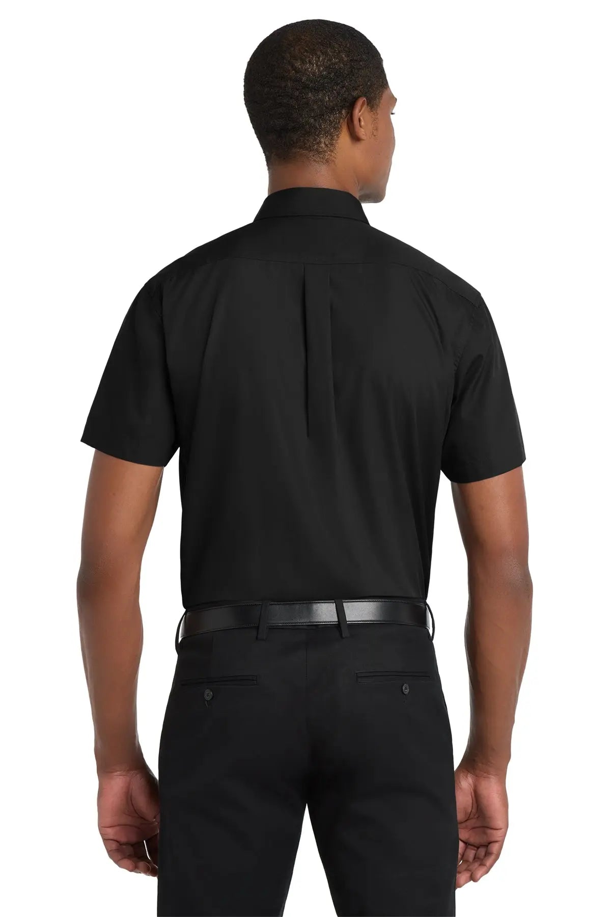 Port Authority® Short Sleeve Carefree Poplin Shirt #W101