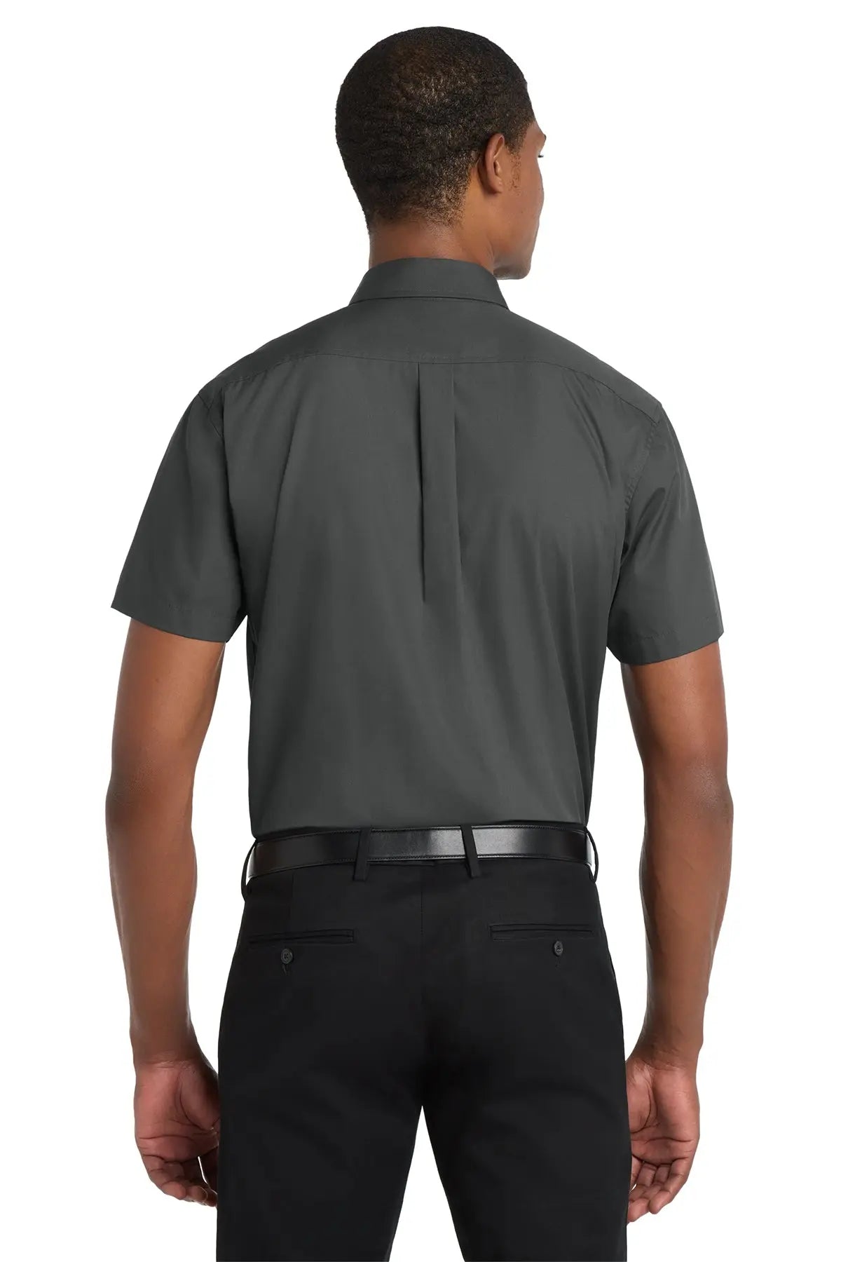 Port Authority® Short Sleeve Carefree Poplin Shirt #W101