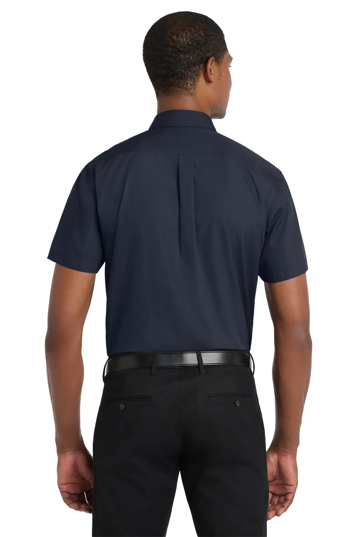 Port Authority® Short Sleeve Carefree Poplin Shirt #W101