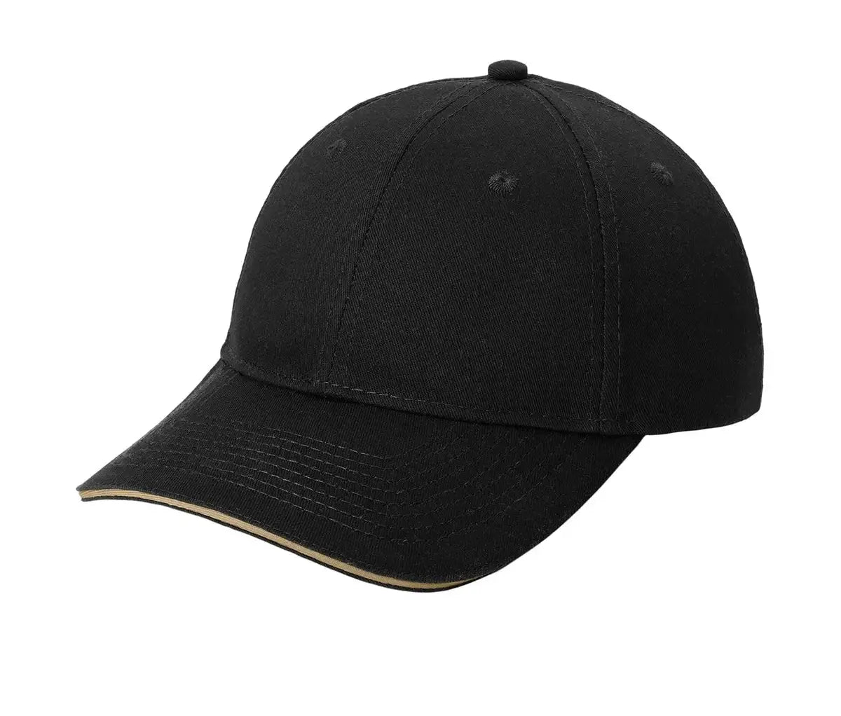 Port Authority® Cotton Twill Sandwich Bill Cap #CP85 Game Over Merch