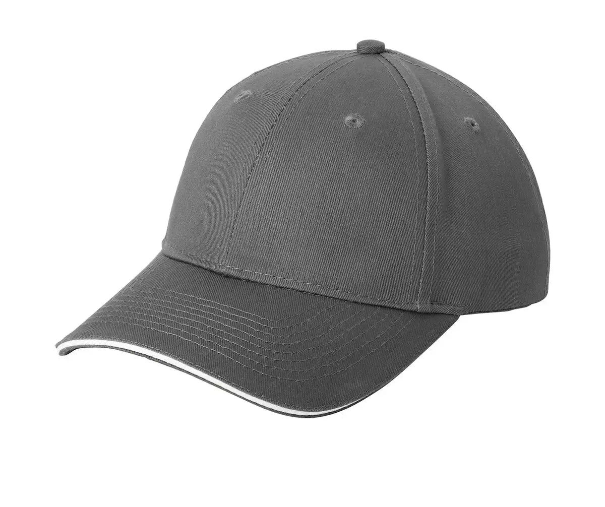 Port Authority® Cotton Twill Sandwich Bill Cap #CP85 Game Over Merch