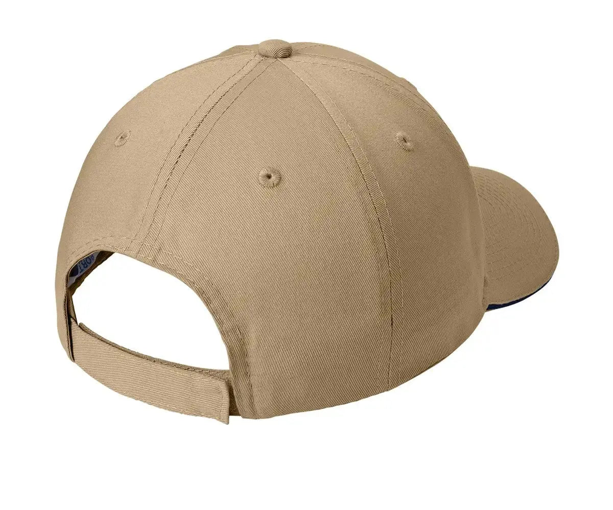 Port Authority® Cotton Twill Sandwich Bill Cap #CP85 Game Over Merch
