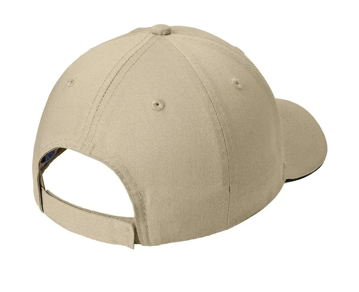 Port Authority® Cotton Twill Sandwich Bill Cap #CP85 Game Over Merch