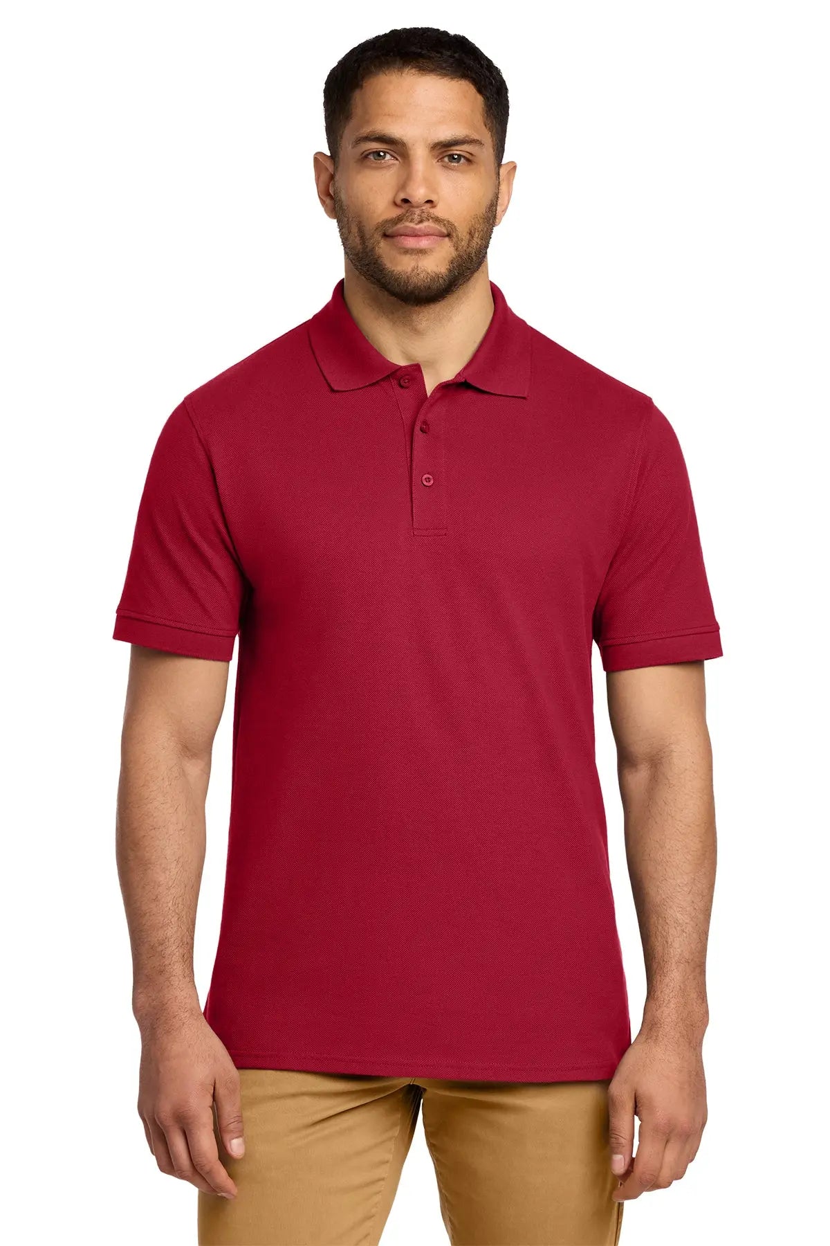 Port & Co™ Combed Ring Spun Pique Polo #KP1500Game Over Merch