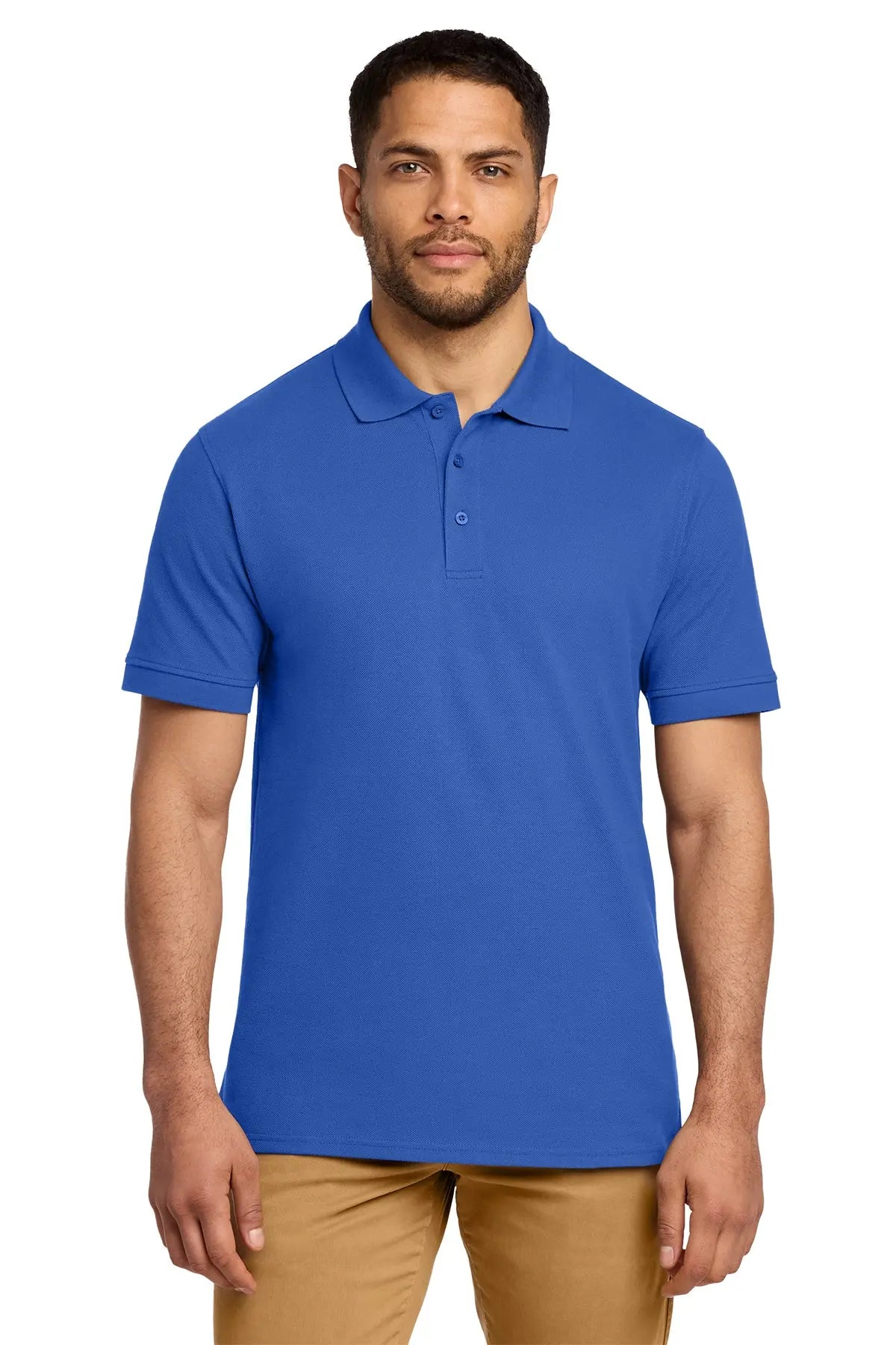 Port & Co™ Combed Ring Spun Pique Polo #KP1500Game Over Merch
