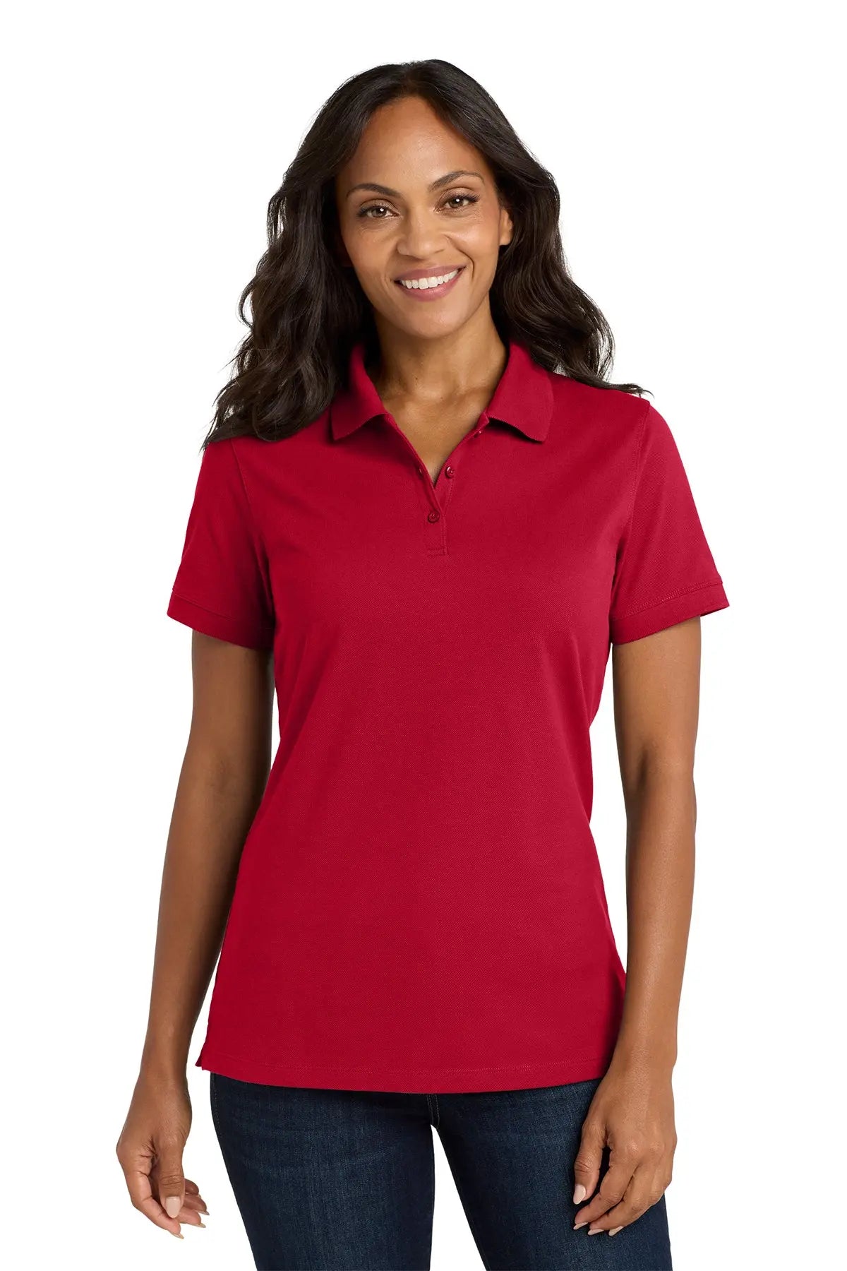 Port Authority® Women's EZCotton® Polo #LK8000Game Over Merch