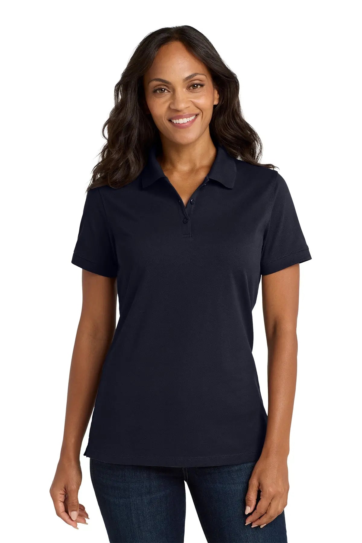 Port Authority® Women's EZCotton® Polo #LK8000Game Over Merch