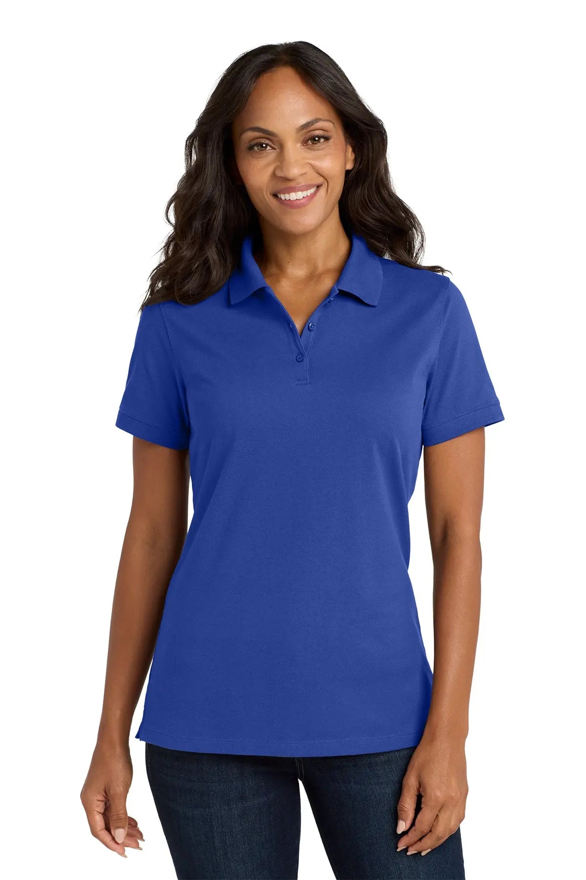 Port Authority® Women's EZCotton® Polo #LK8000Game Over Merch