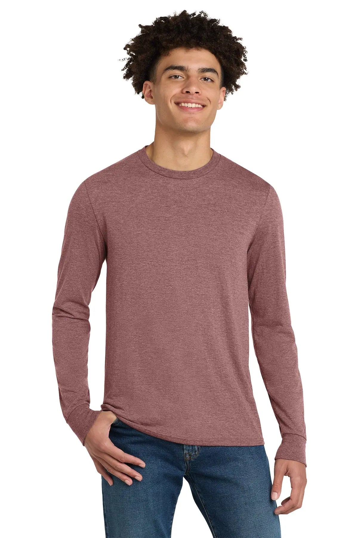 District® Perfect Tri® Long Sleeve Tee #DM132 Game Over Merch