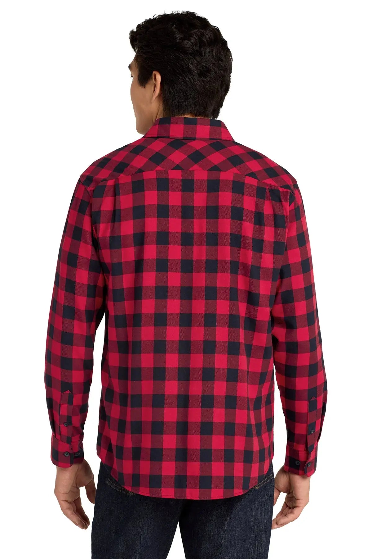 Port Authority® Plaid Flannel Shirt #W668