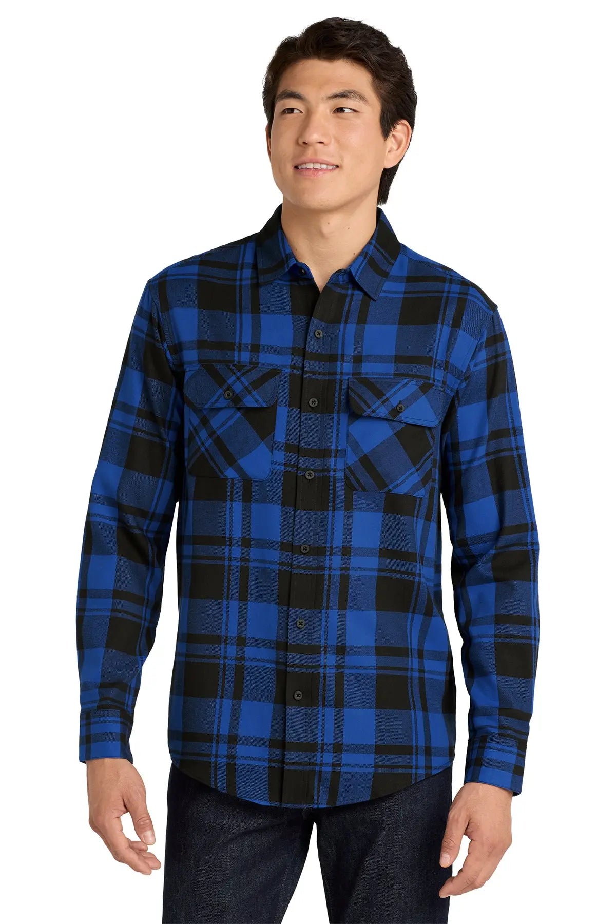Port Authority® Plaid Flannel Shirt #W668