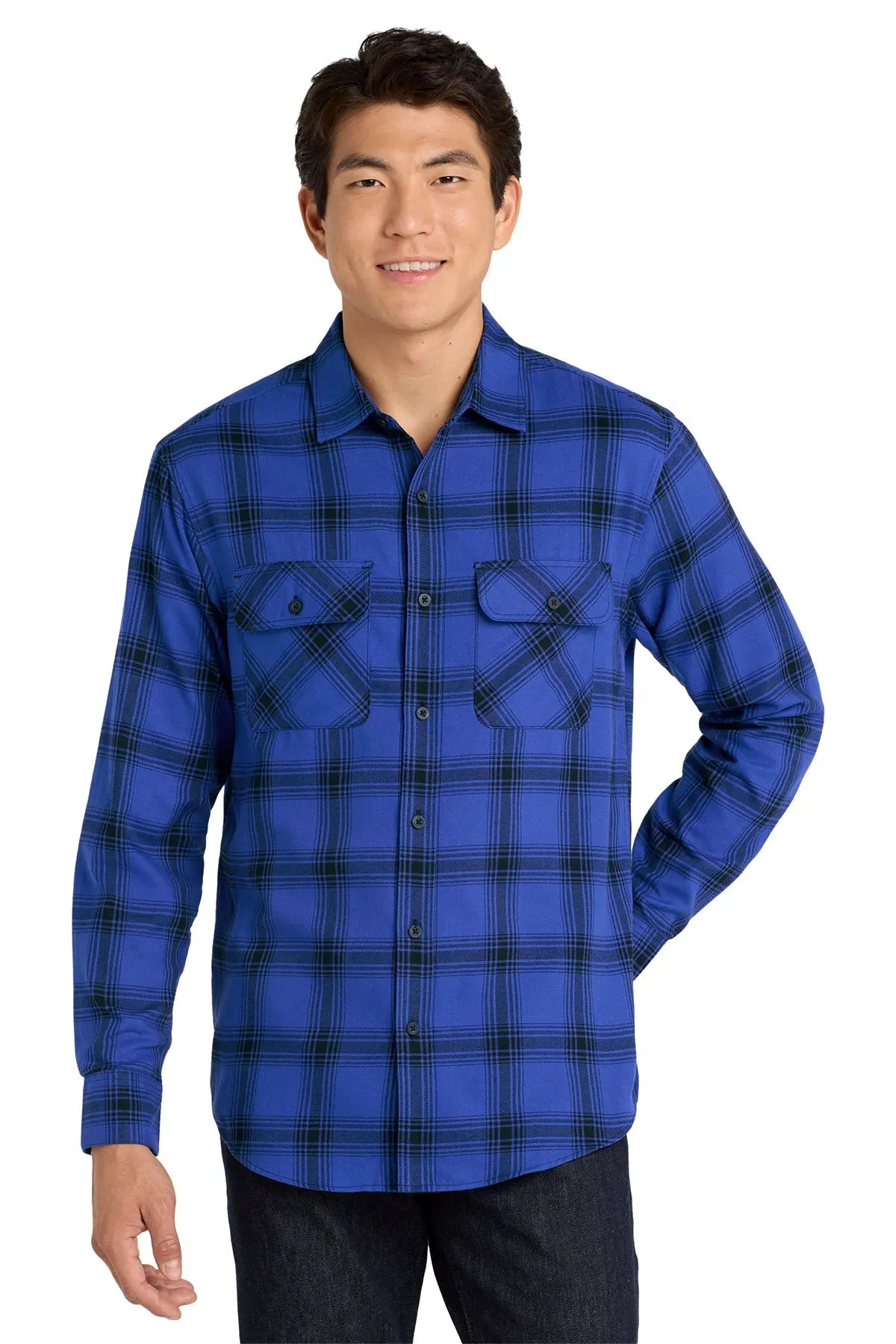 Port Authority® Plaid Flannel Shirt #W668