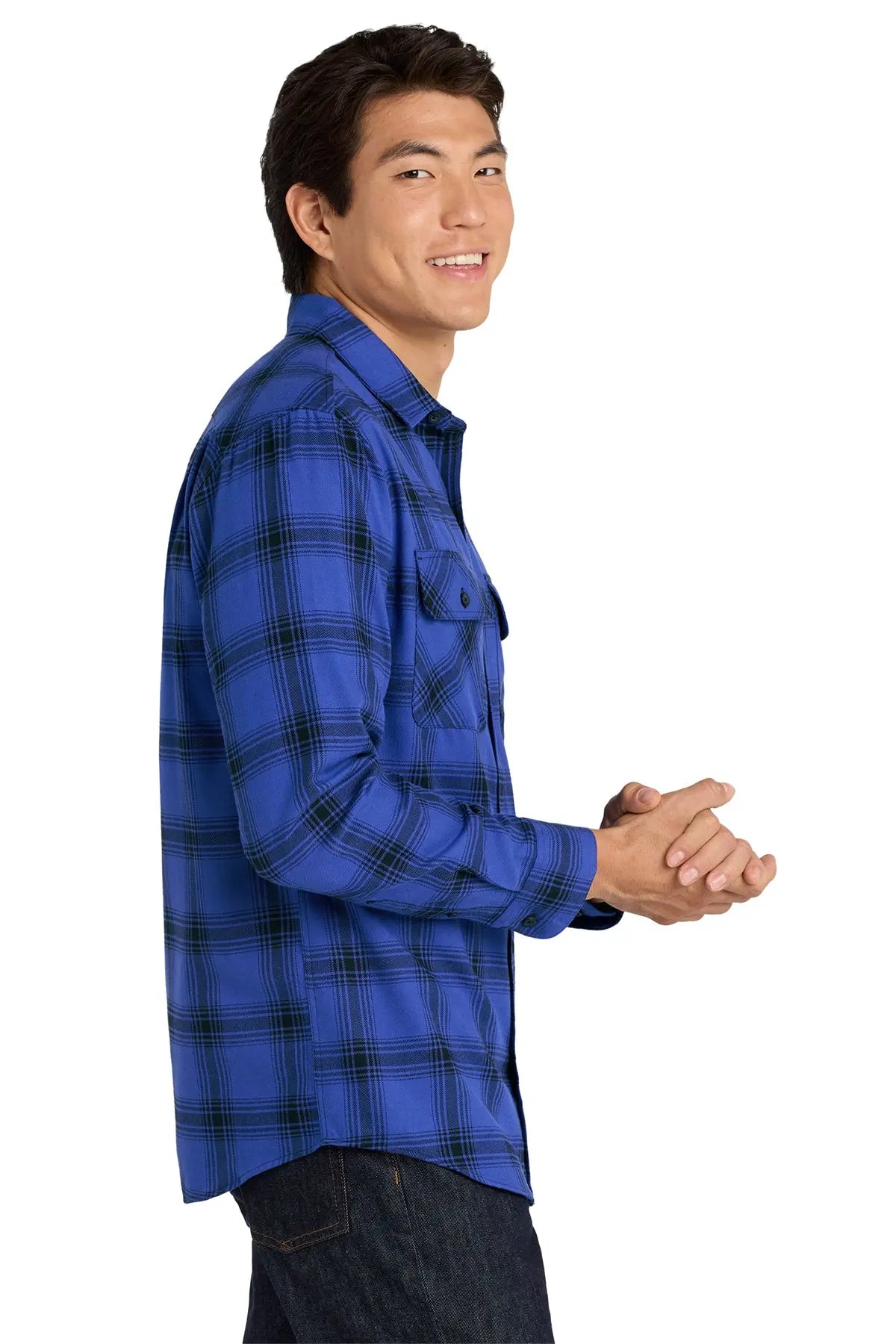 Port Authority® Plaid Flannel Shirt #W668