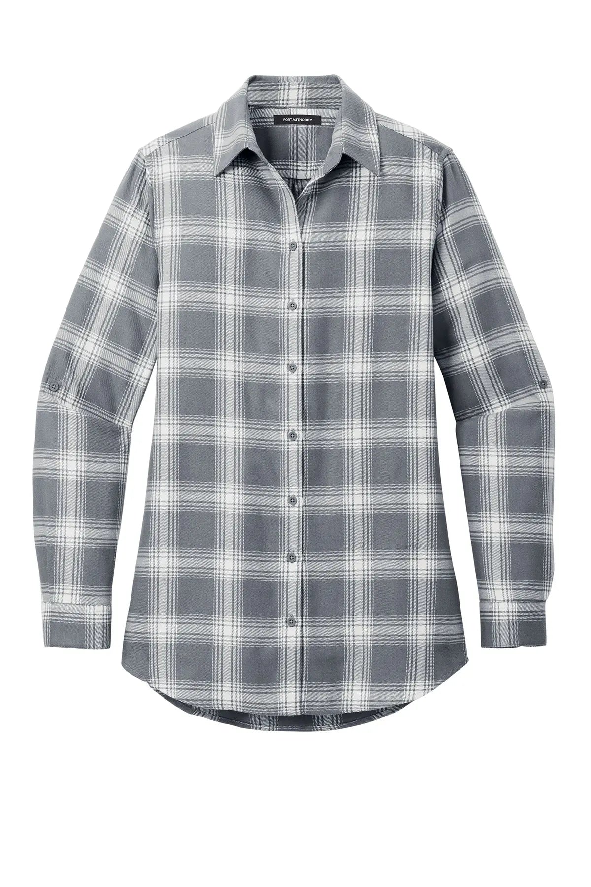 Port Authority® Women's Plaid Flannel Tunic #LW668