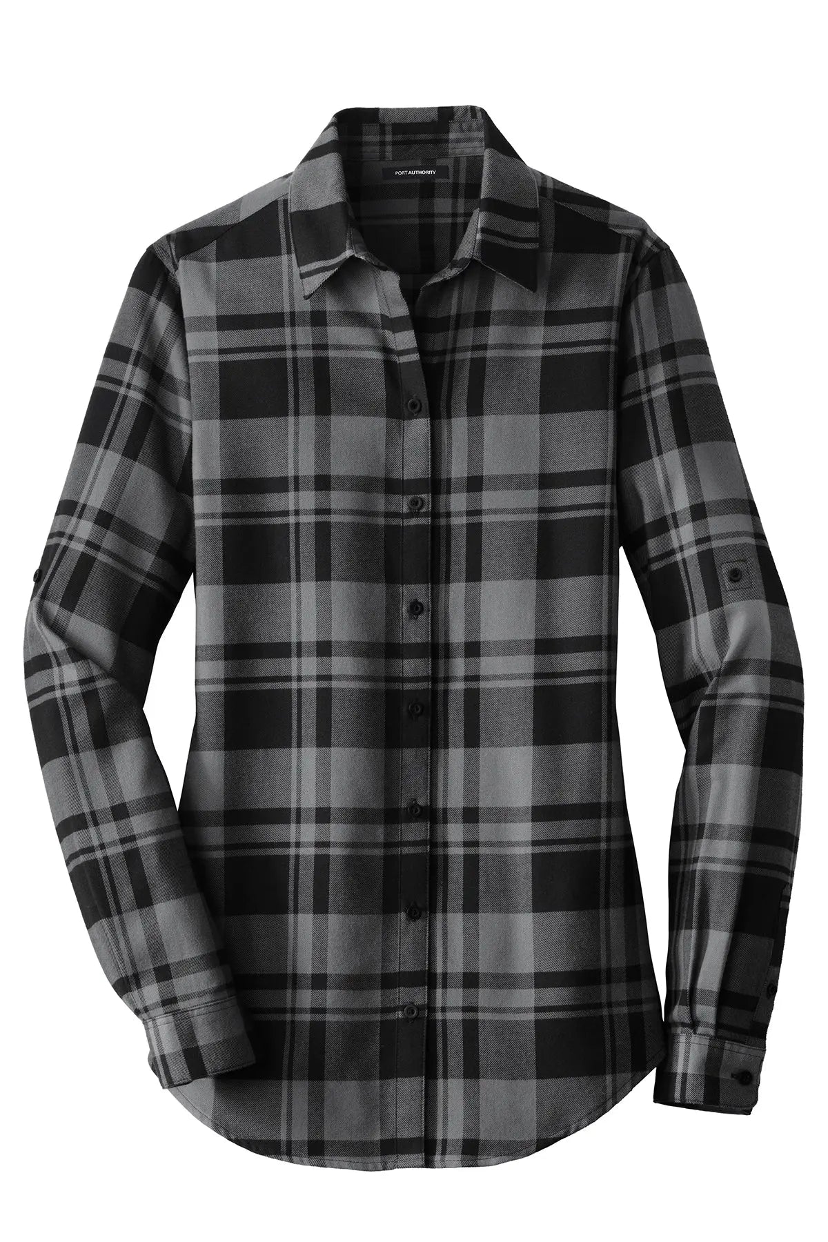 Port Authority® Women's Plaid Flannel Tunic #LW668