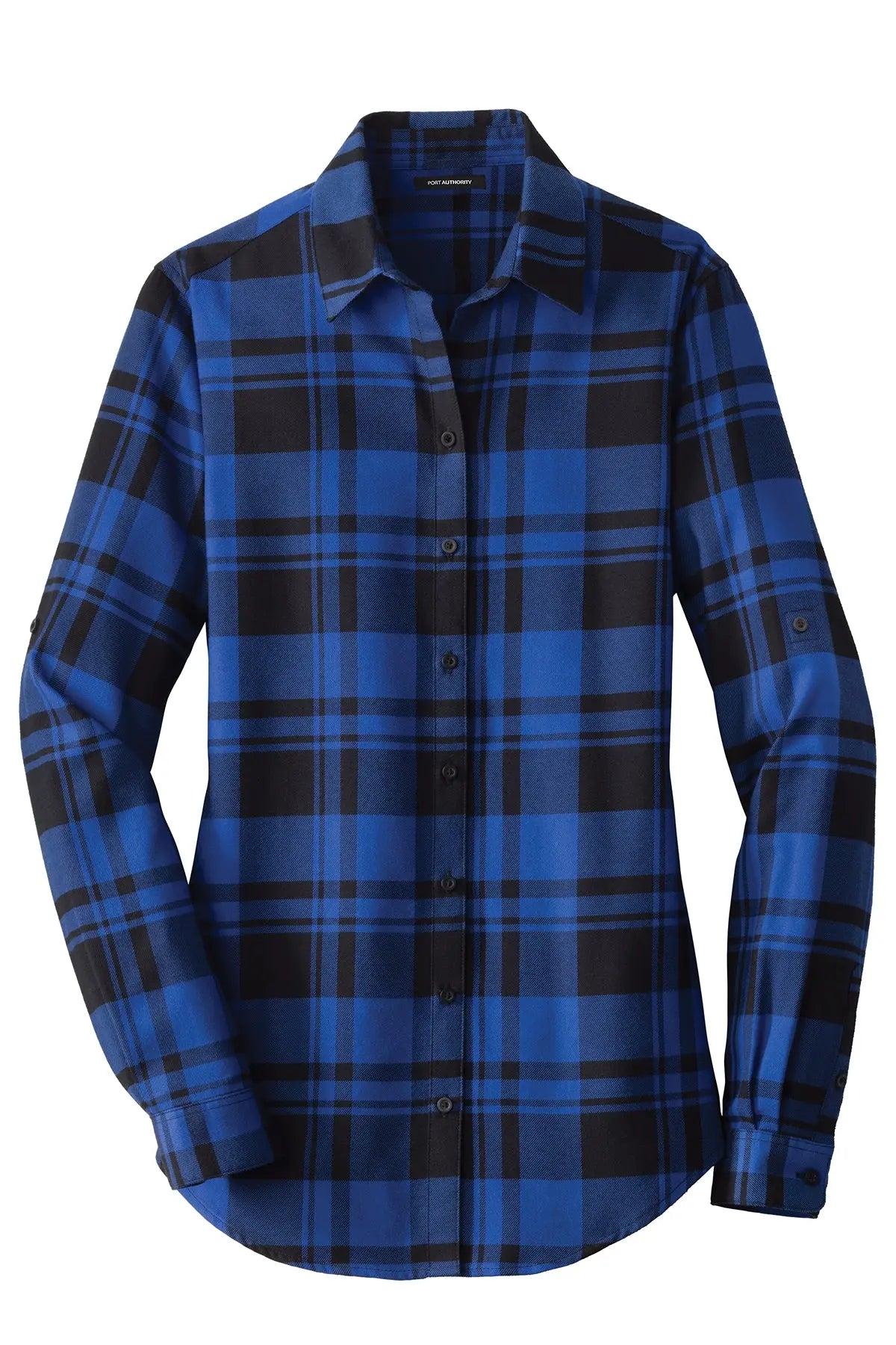 Port Authority® Women's Plaid Flannel Tunic #LW668