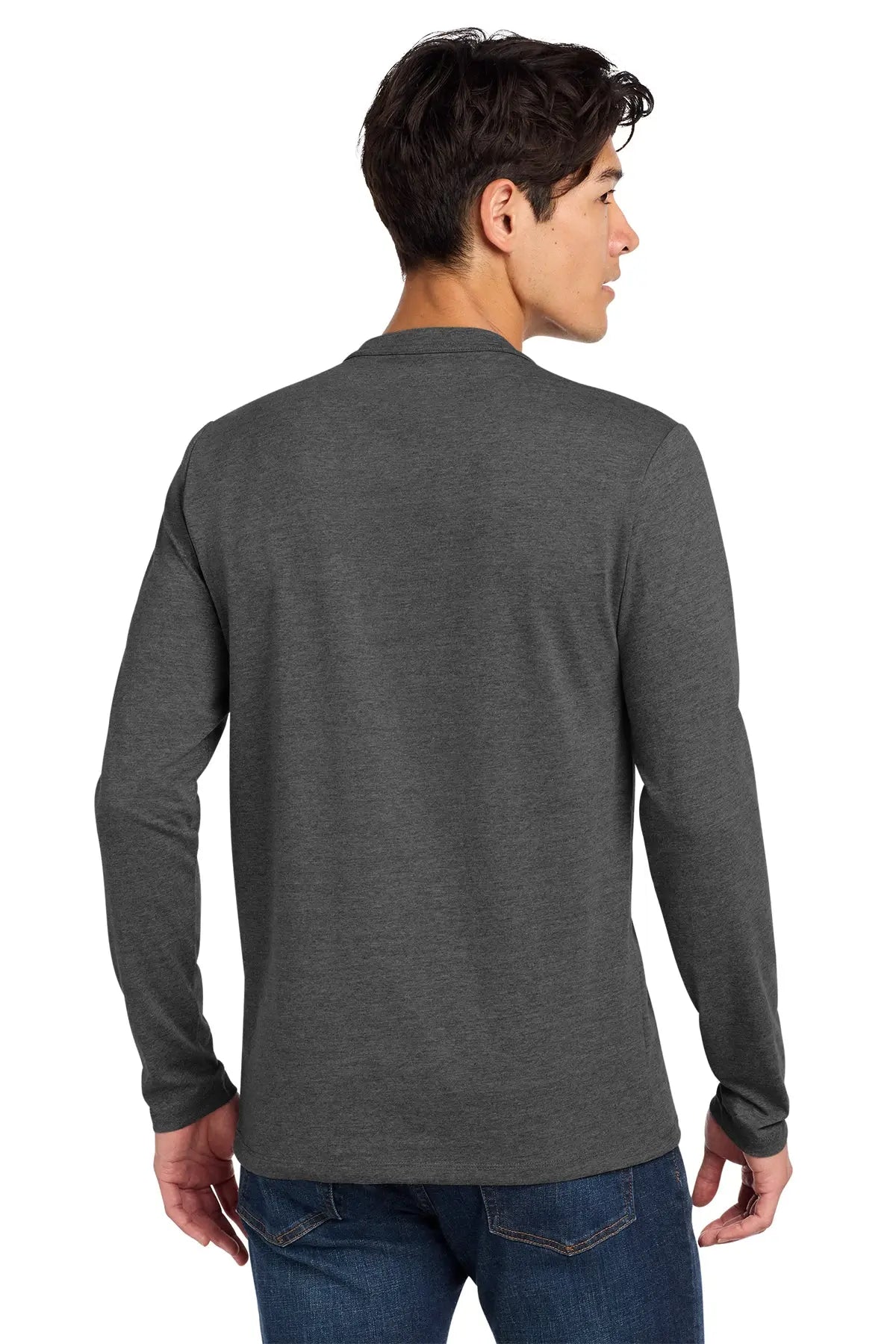 New Era® Heritage Blend Long Sleeve Crew Tee #NEA102