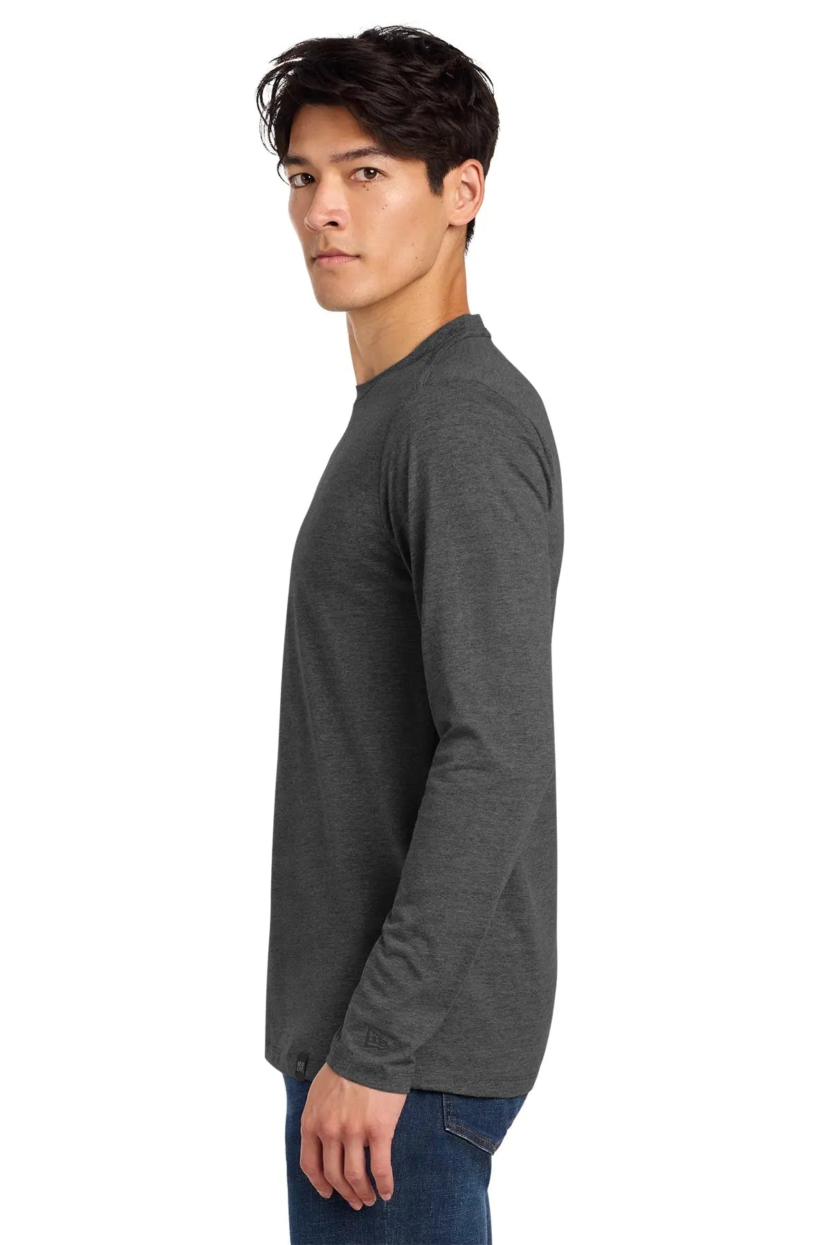 New Era® Heritage Blend Long Sleeve Crew Tee #NEA102