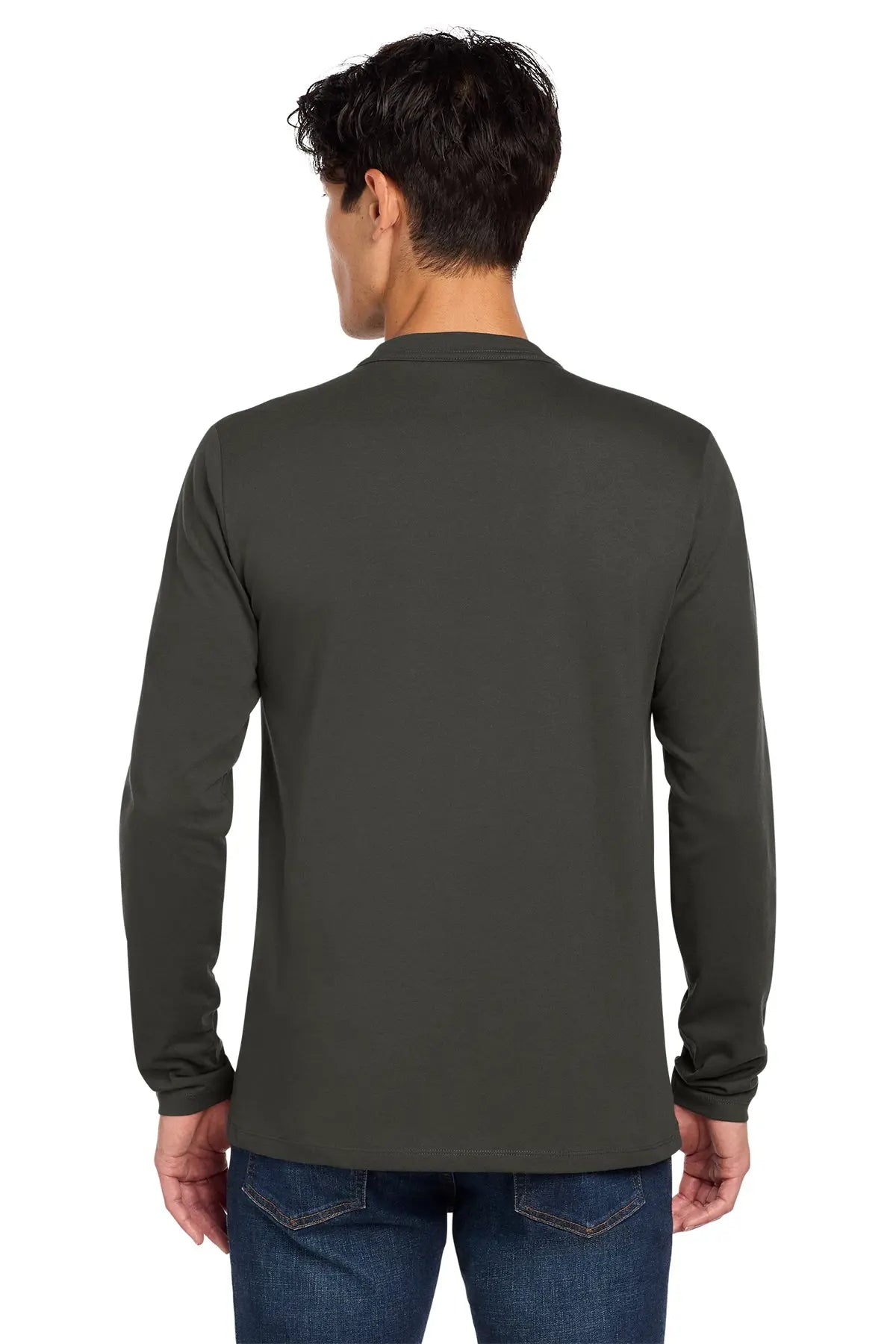 New Era® Heritage Blend Long Sleeve Crew Tee #NEA102