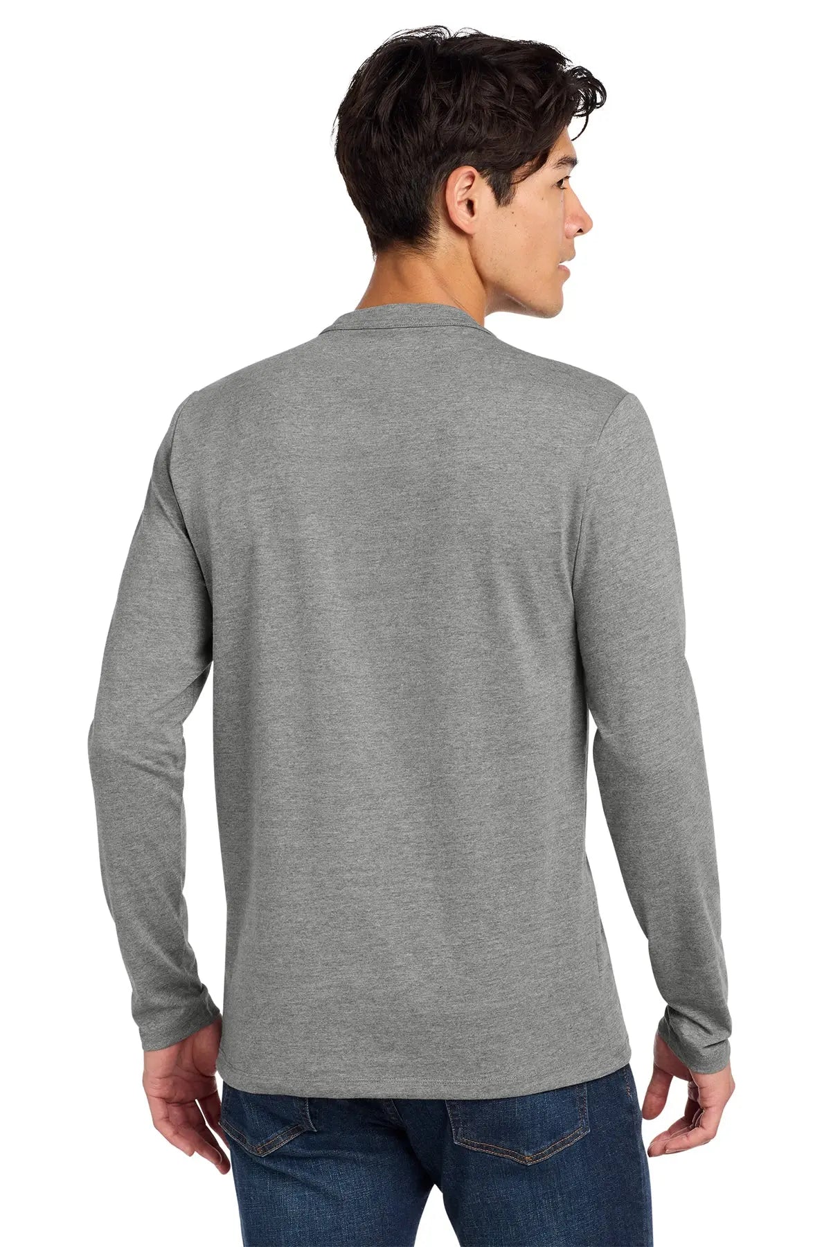 New Era® Heritage Blend Long Sleeve Crew Tee #NEA102