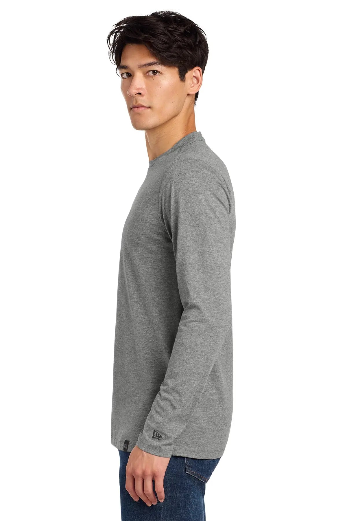 New Era® Heritage Blend Long Sleeve Crew Tee #NEA102