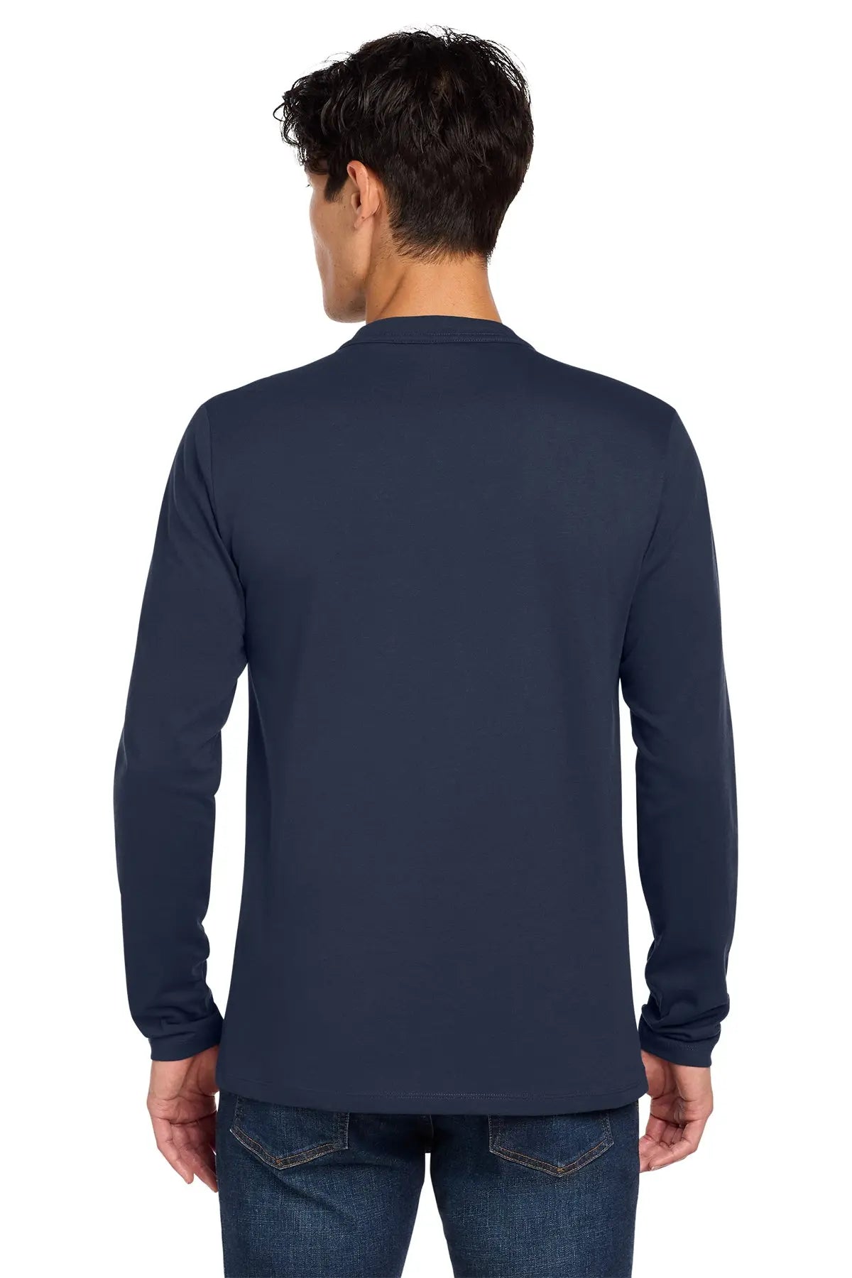 New Era® Heritage Blend Long Sleeve Crew Tee #NEA102