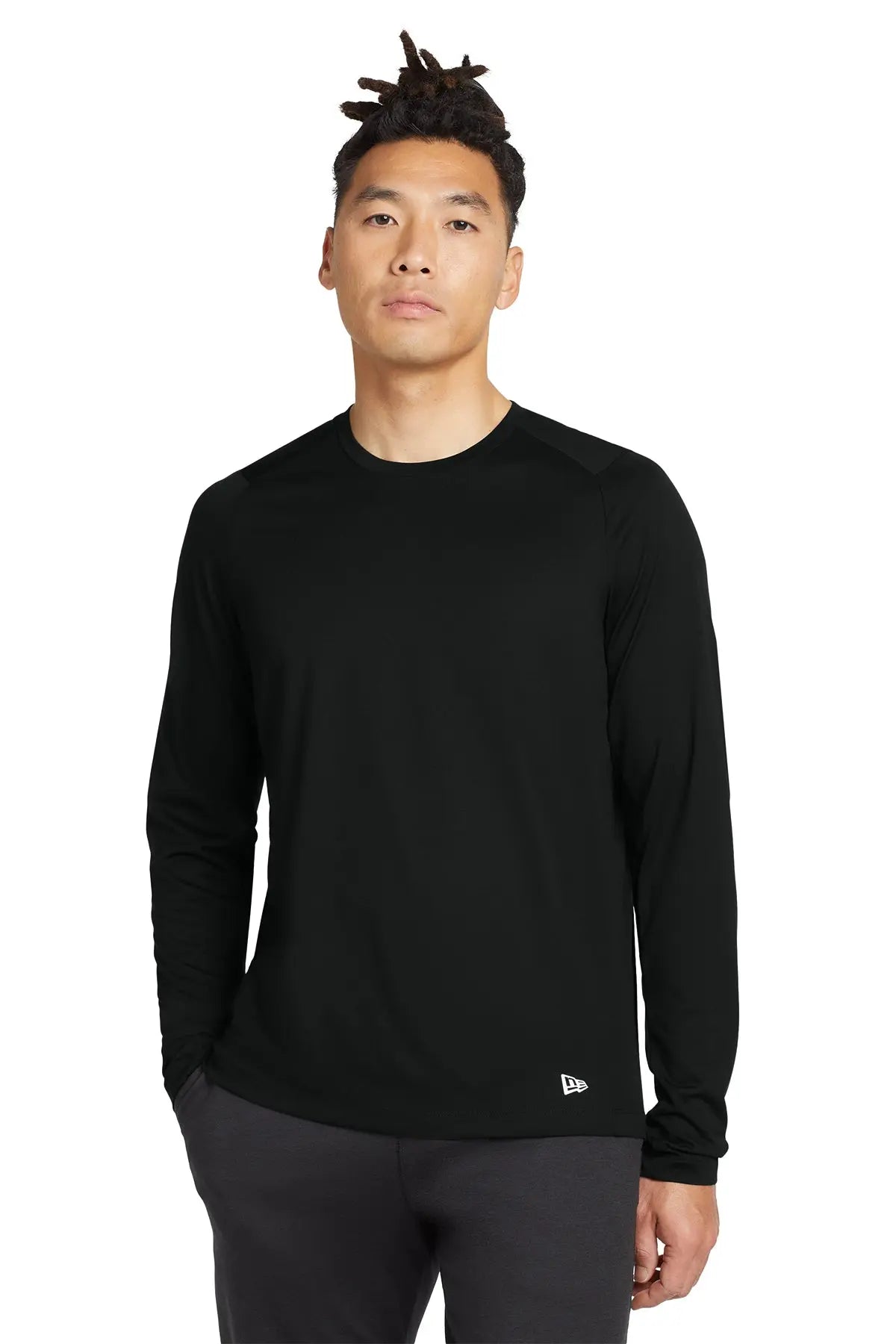 New Era® Series Performance Long Sleeve Crew Tee #NEA201
