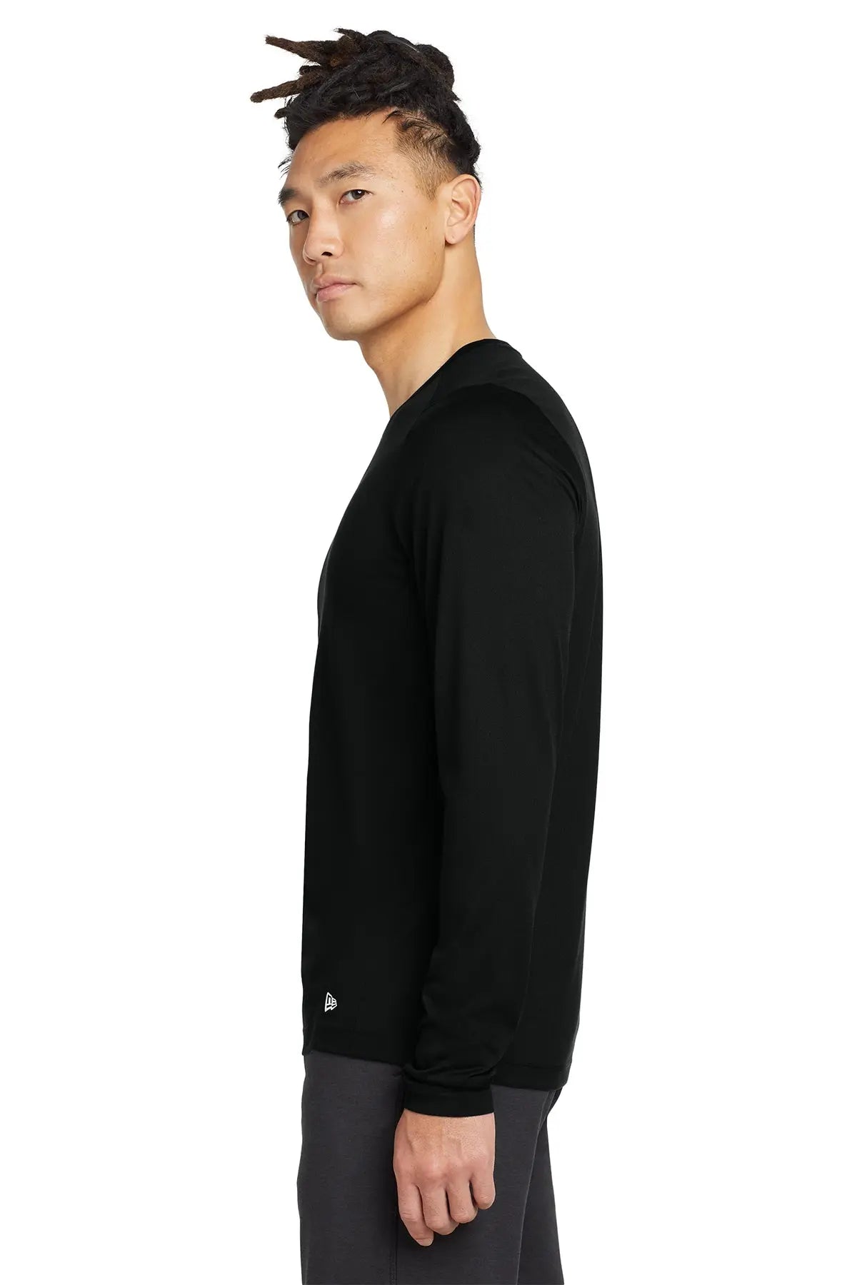 New Era® Series Performance Long Sleeve Crew Tee #NEA201
