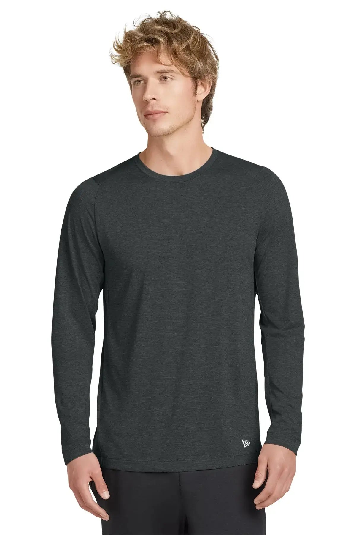 New Era® Series Performance Long Sleeve Crew Tee #NEA201 Game Over Merch