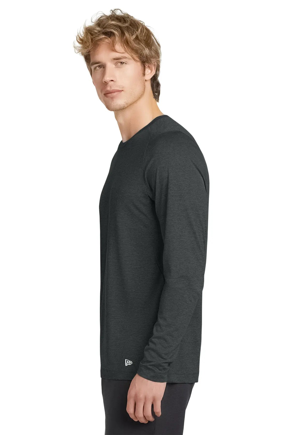 New Era® Series Performance Long Sleeve Crew Tee #NEA201