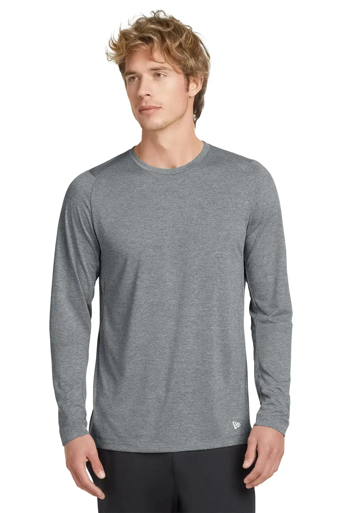 New Era® Series Performance Long Sleeve Crew Tee #NEA201 Game Over Merch