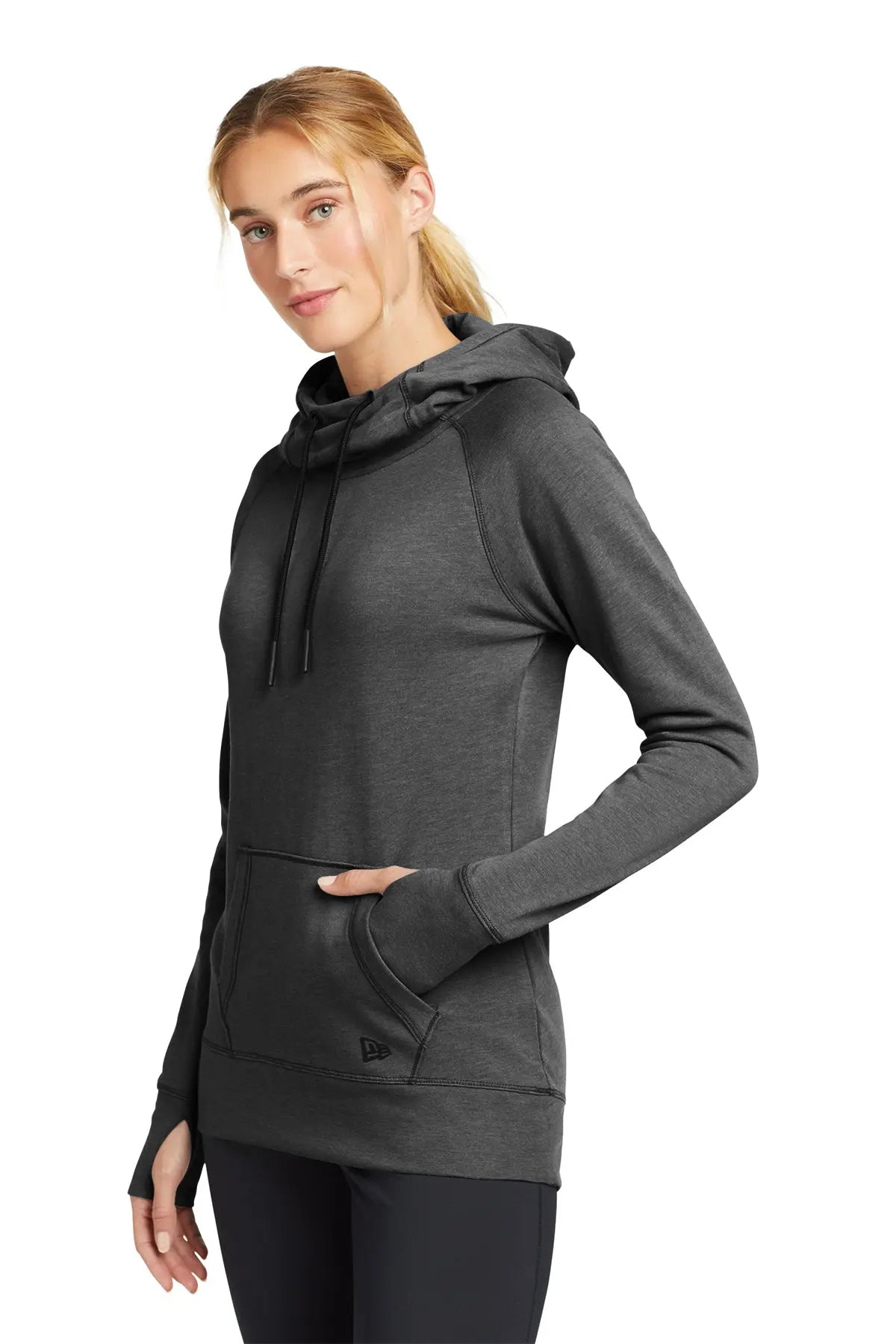 New Era® Women's Tri-Blend Fleece Pullover Hoodie #LNEA510