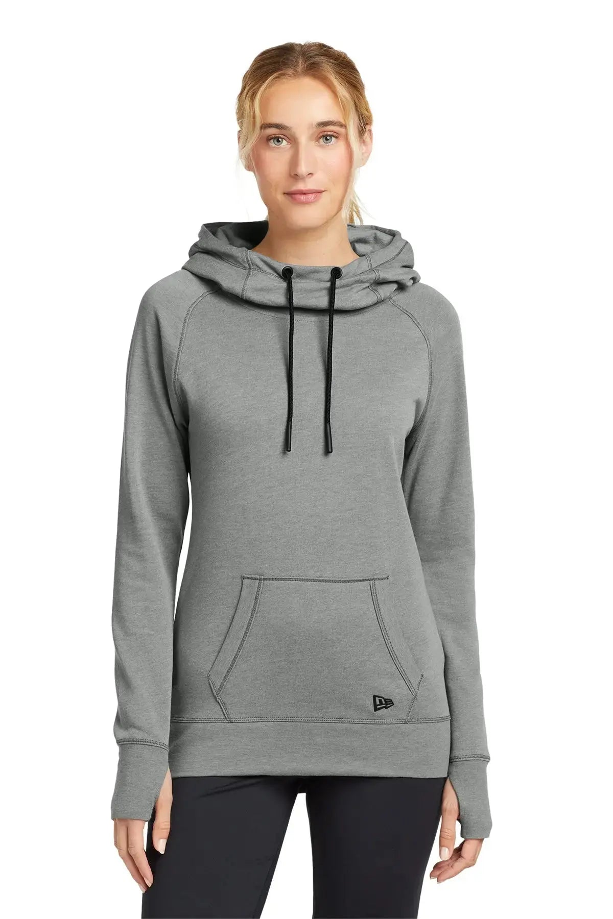 New Era® Women's Tri-Blend Fleece Pullover Hoodie #LNEA510 Game Over Merch