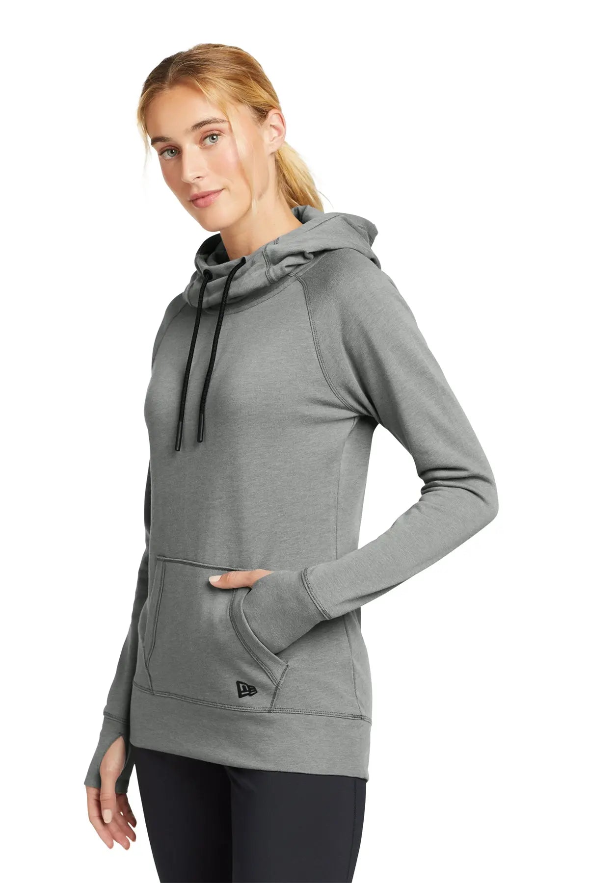 New Era® Women's Tri-Blend Fleece Pullover Hoodie #LNEA510