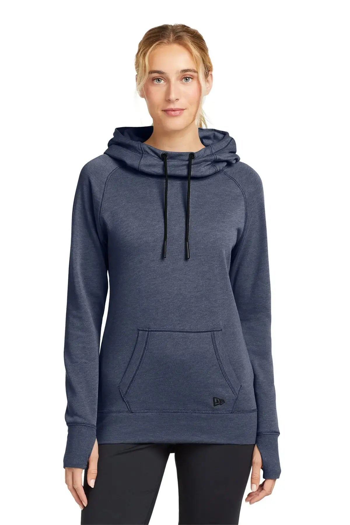 New Era® Women's Tri-Blend Fleece Pullover Hoodie #LNEA510 Game Over Merch