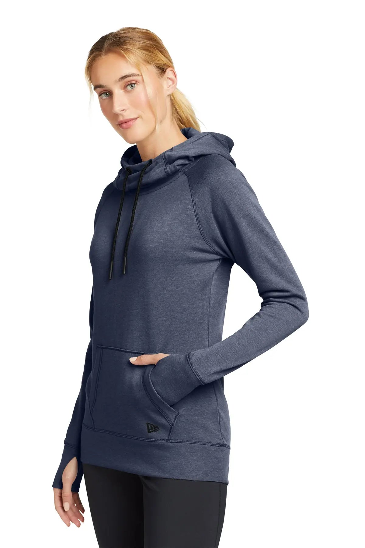 New Era® Women's Tri-Blend Fleece Pullover Hoodie #LNEA510