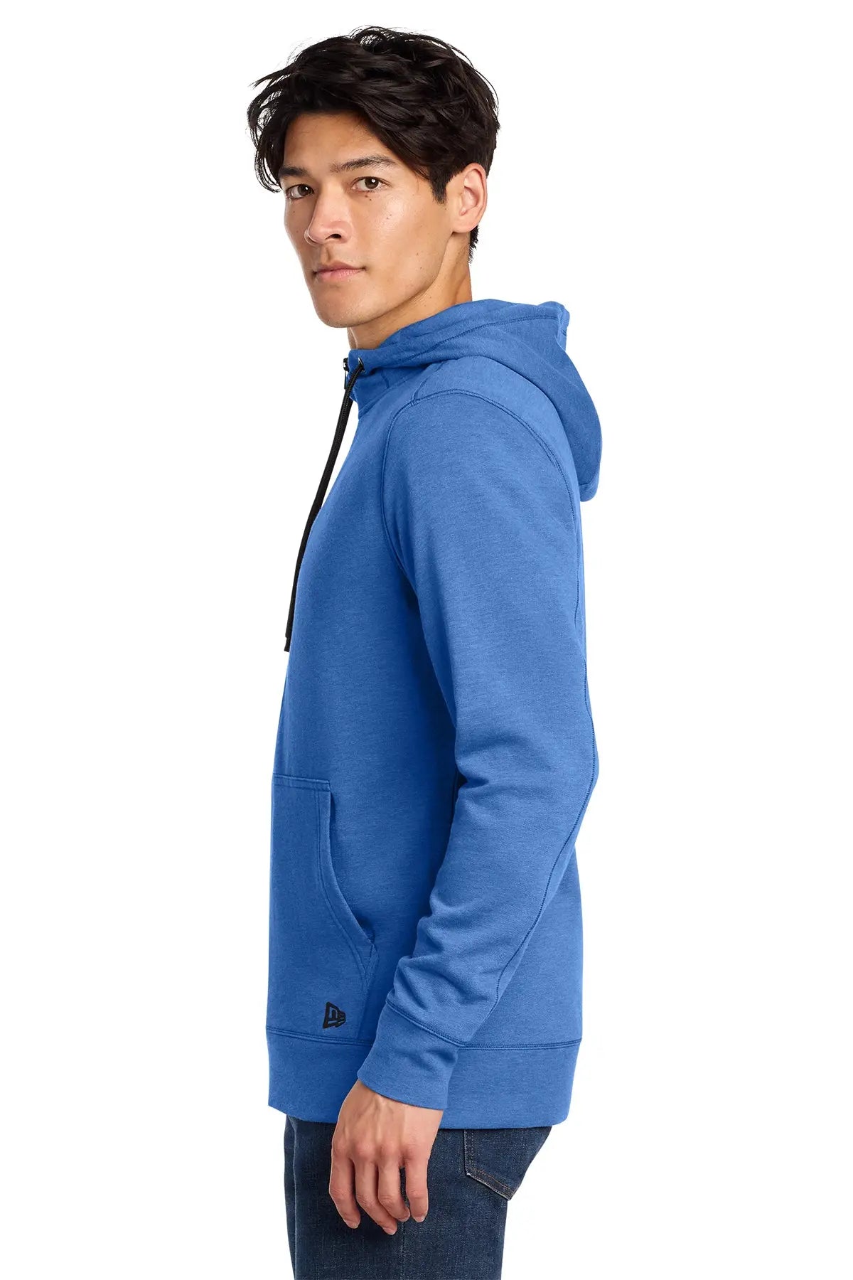 New Era® Tri-Blend Fleece Full-Zip Hoodie #NEA511