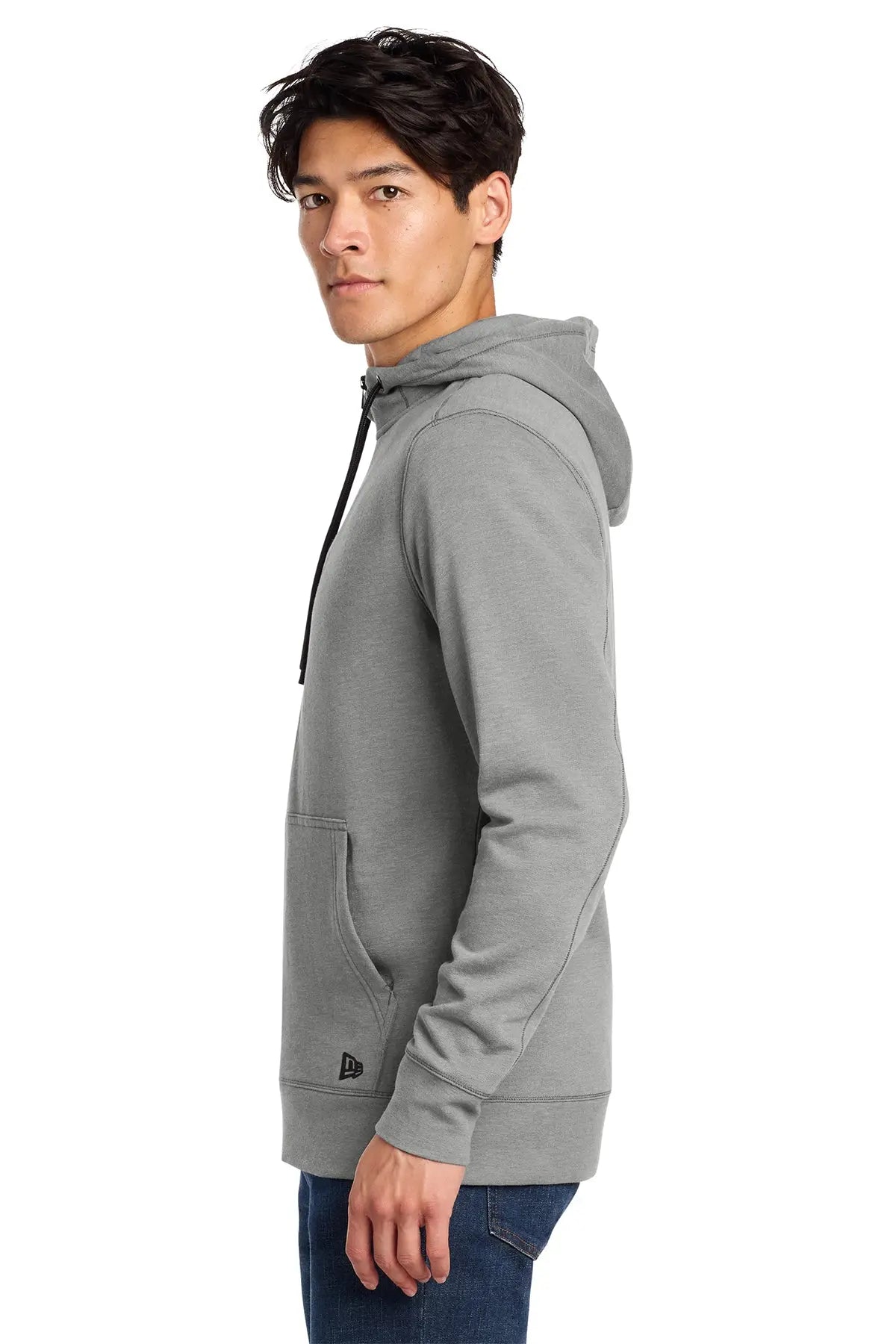 New Era® Tri-Blend Fleece Full-Zip Hoodie #NEA511